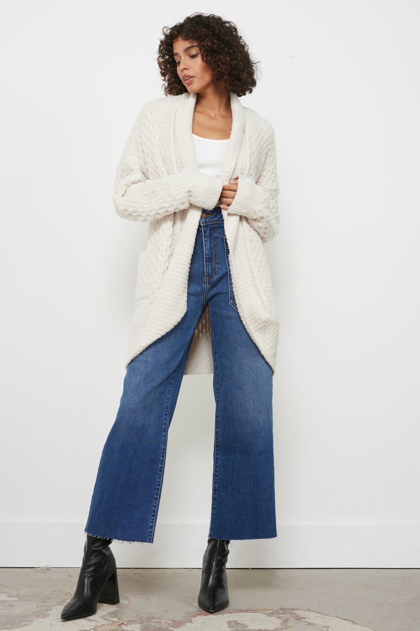 Your Favorite Cozy Cream Cardigan
