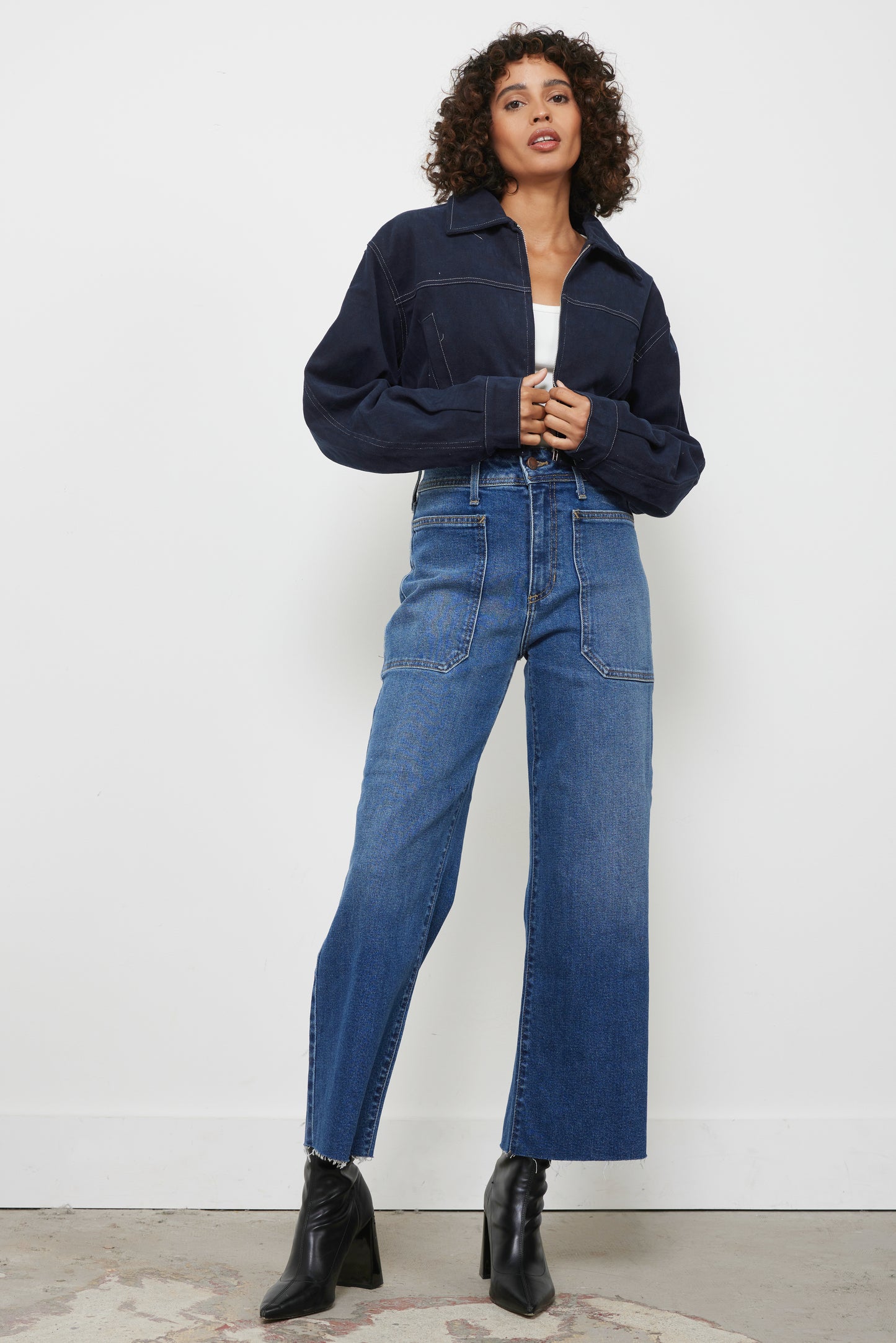 Don’t Have The Time Dark Navy Jacket
