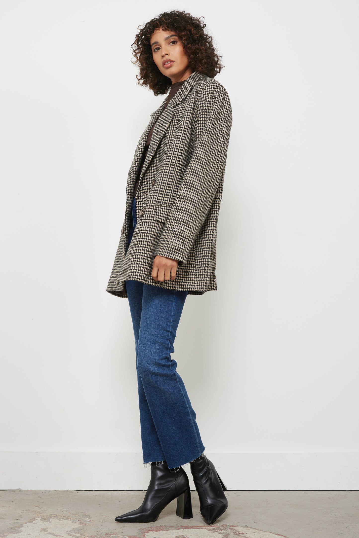 First Day Mocha Blazer Jacket