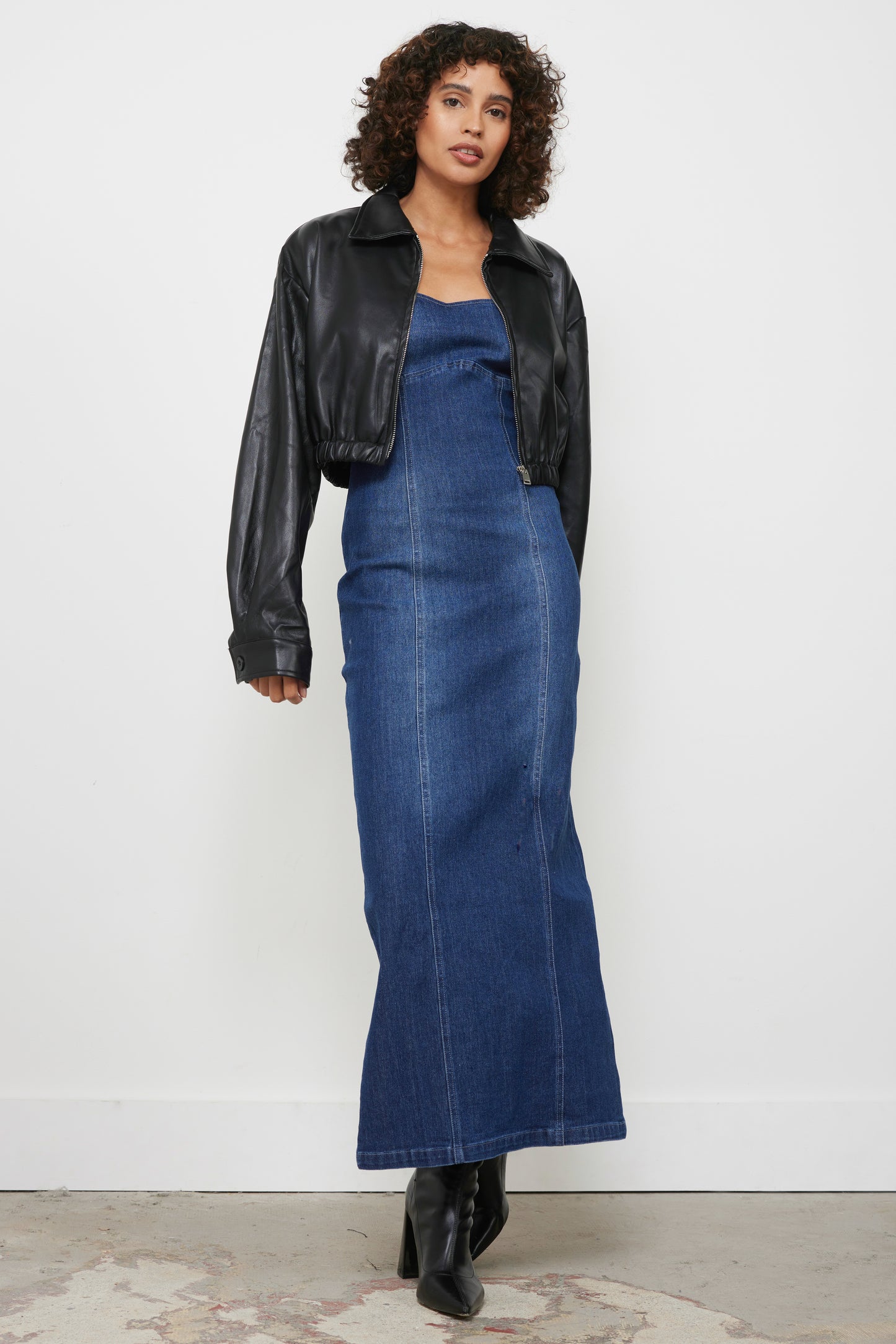 Rhode Black Leather Jacket