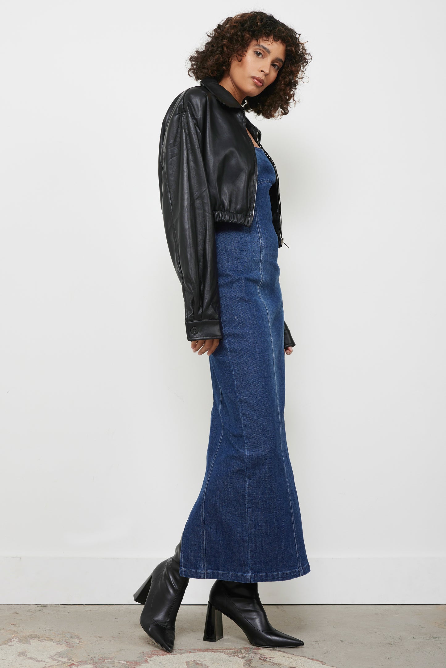 Rhode Black Leather Jacket