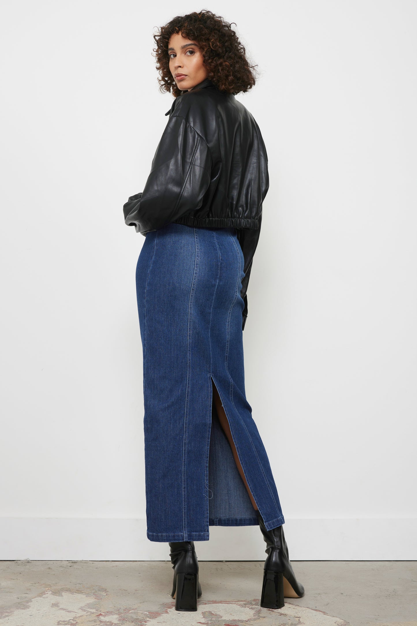 Rhode Black Leather Jacket