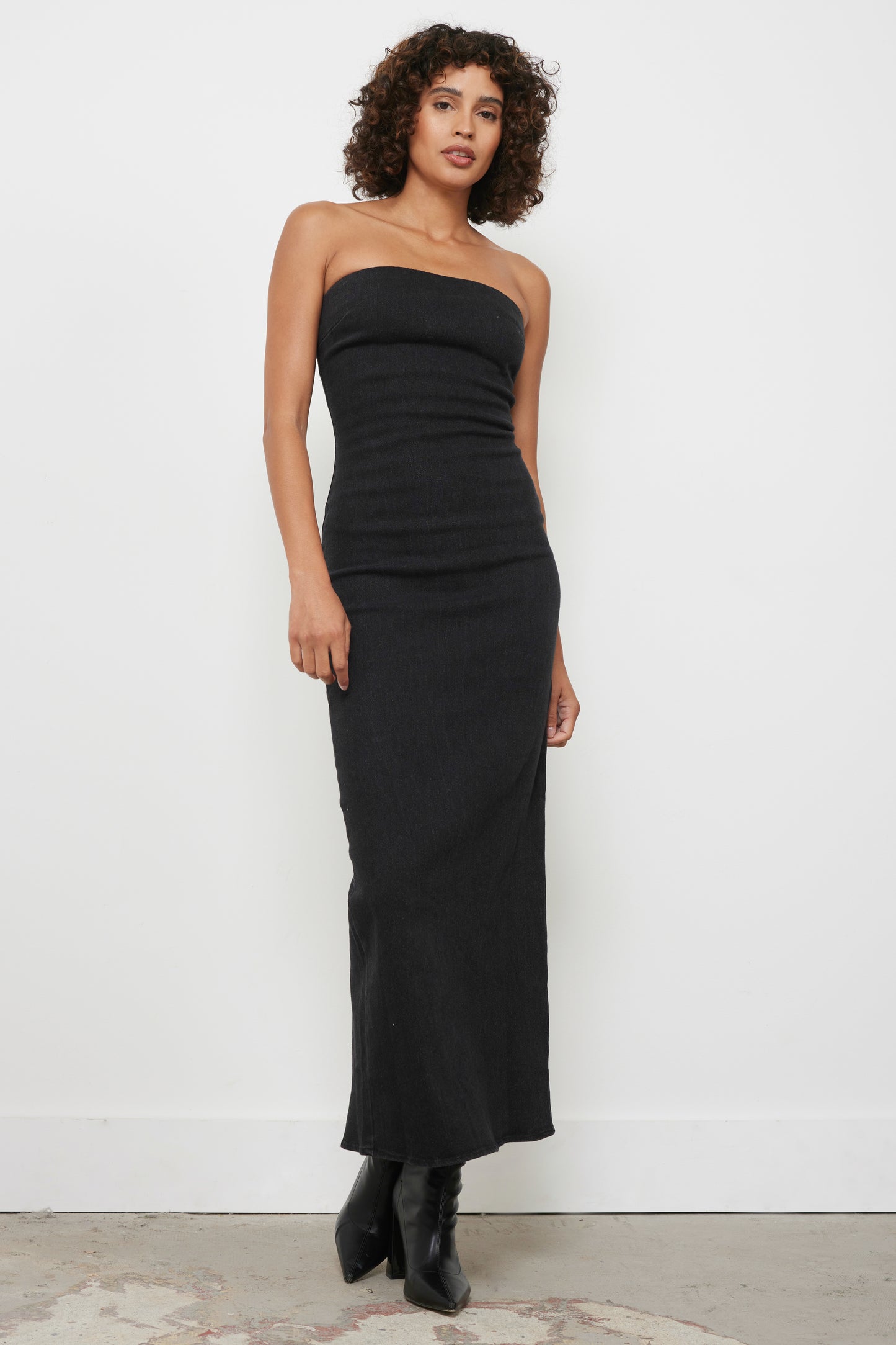 Bailey Black Denim Dress