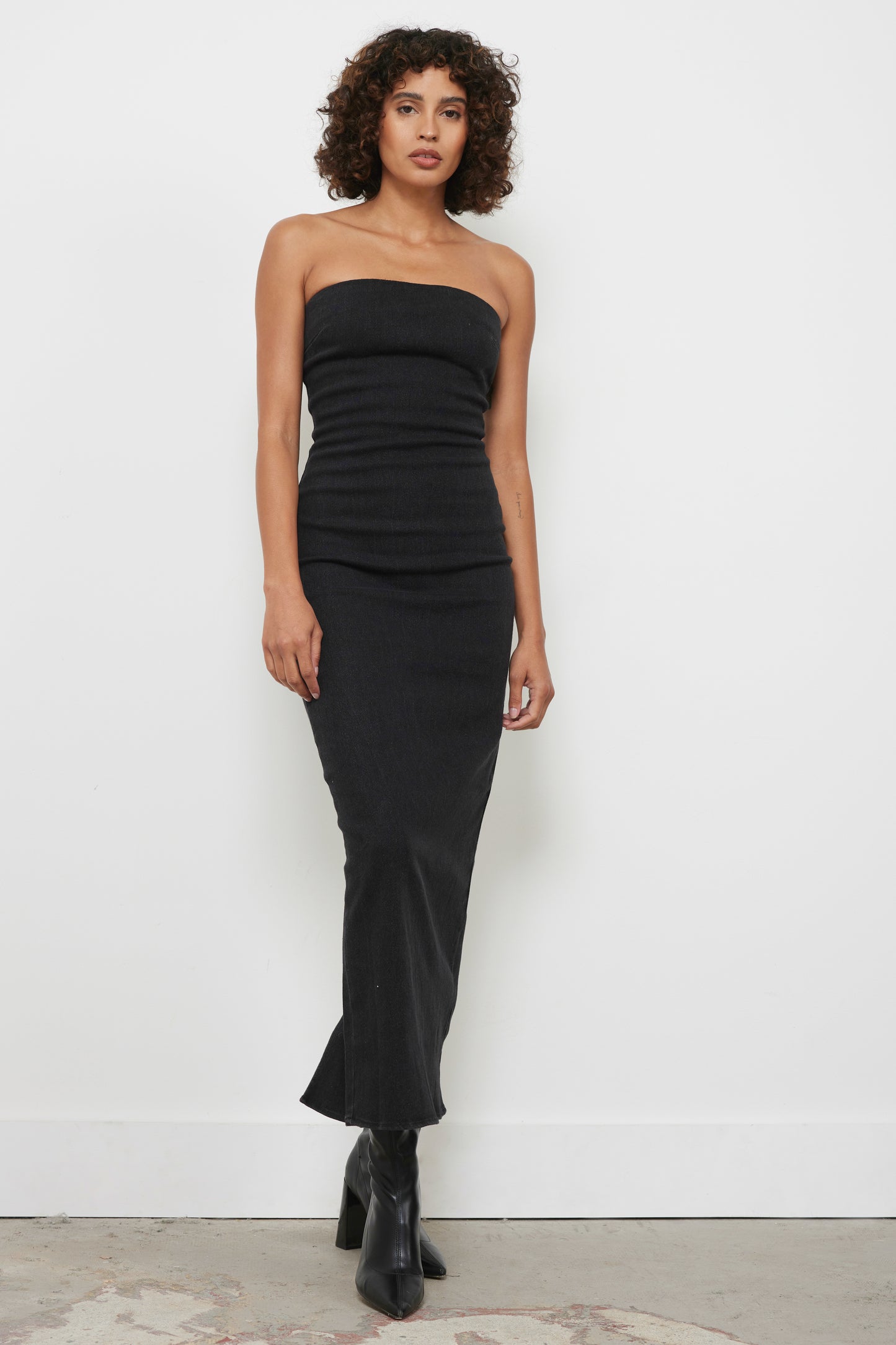 Bailey Black Denim Dress