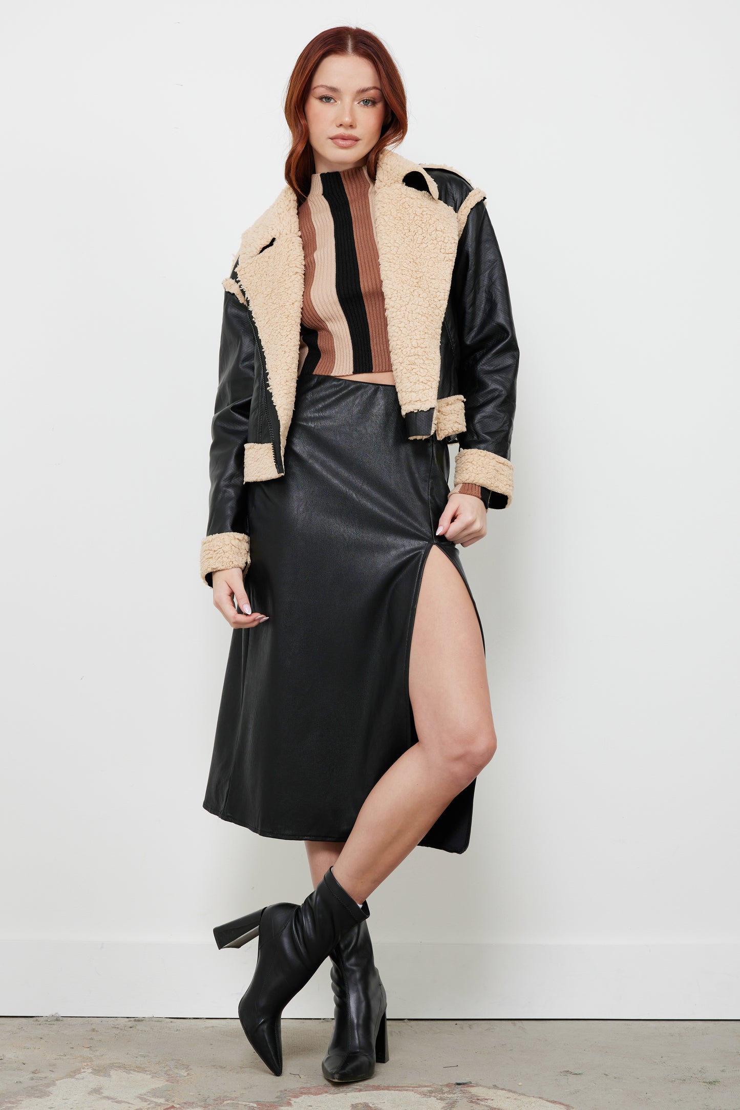 Camp Grounds Black Leather Jacket