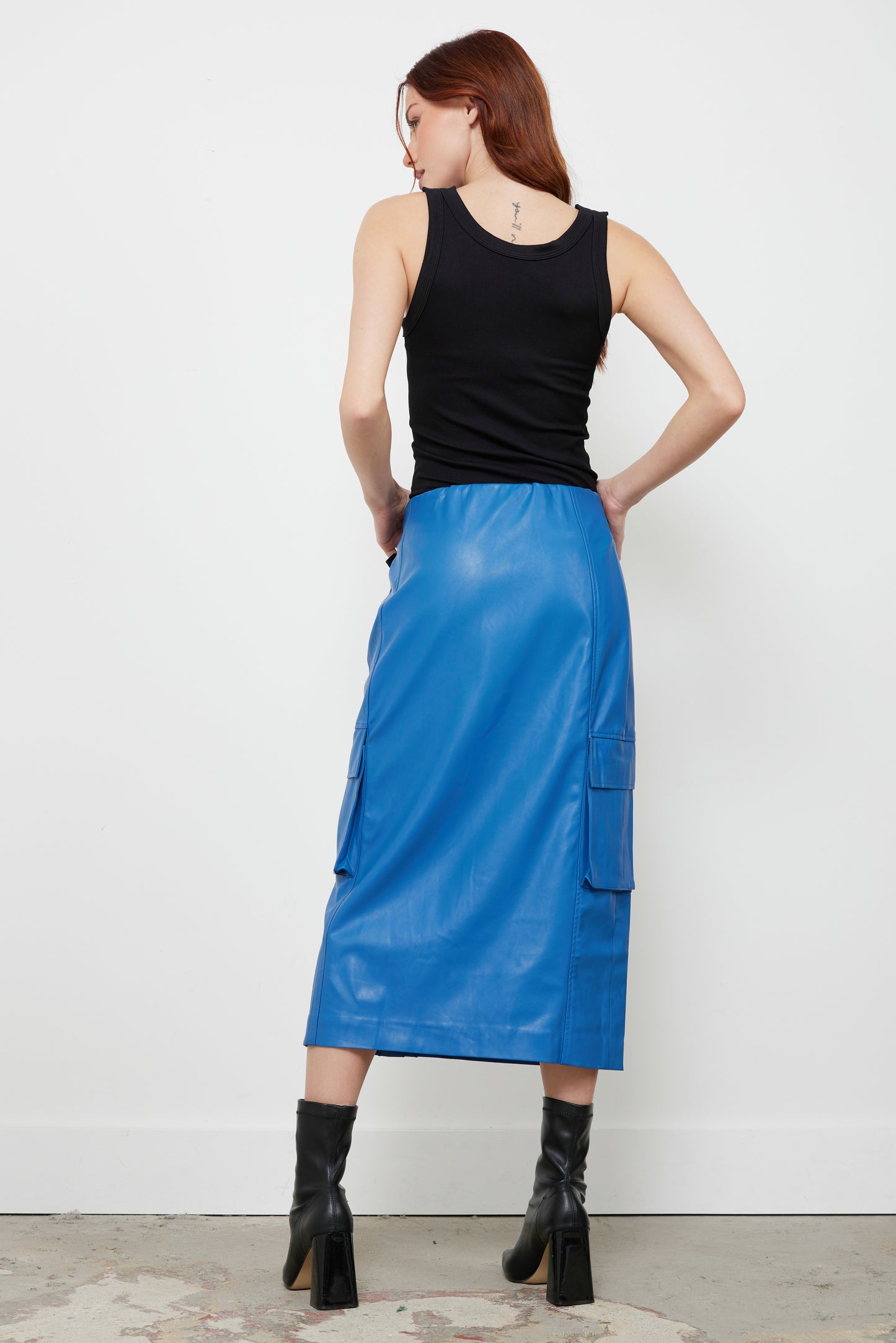 Olive Oyl Royal Blue Skirt