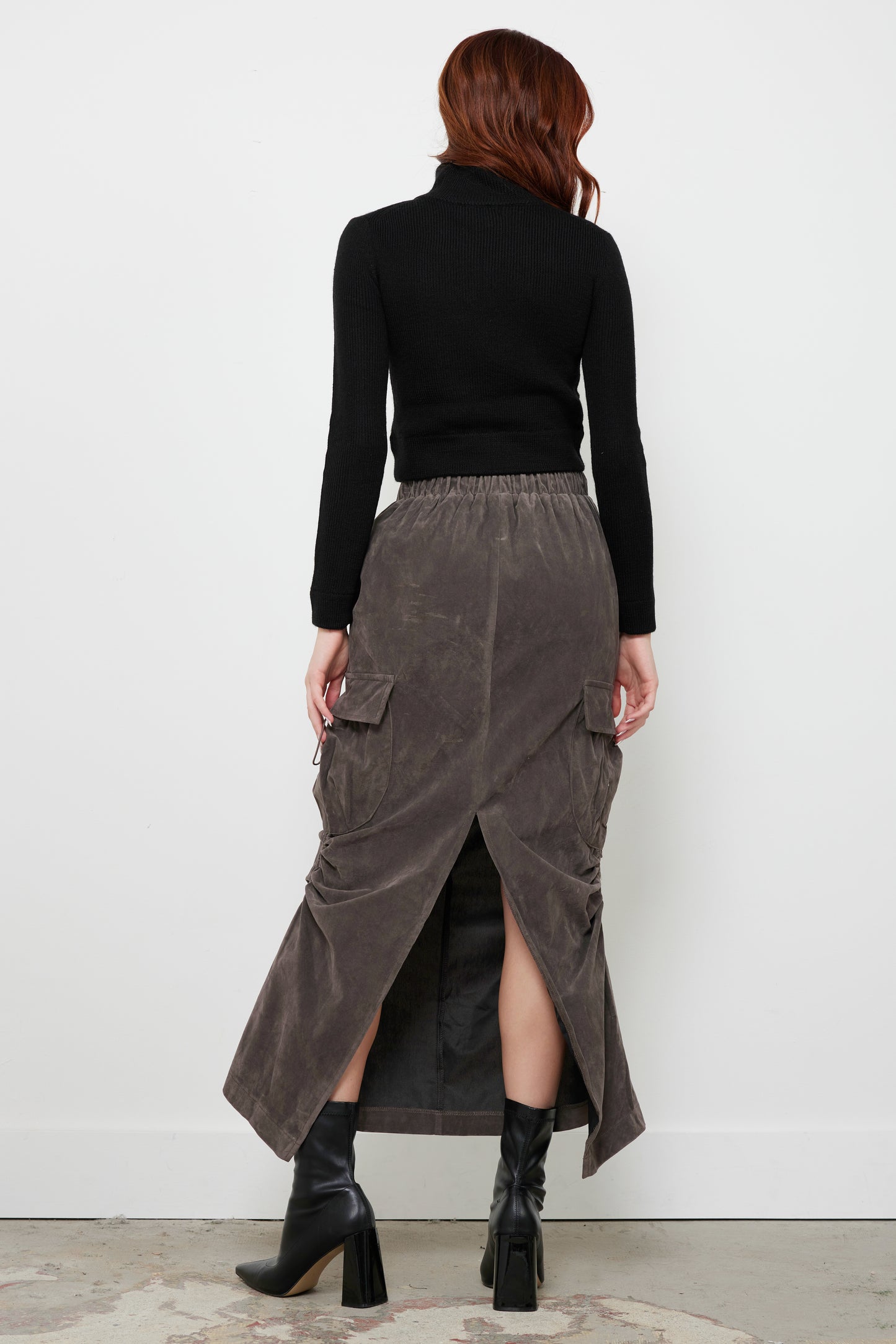 Want You Around Cement Skirt