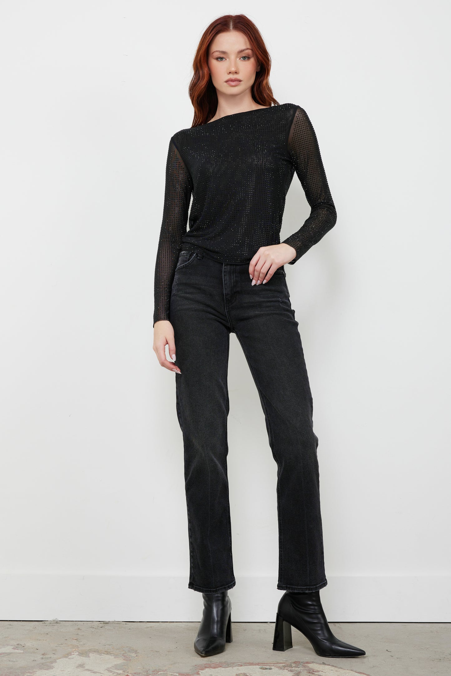 Disco Diva Black Top