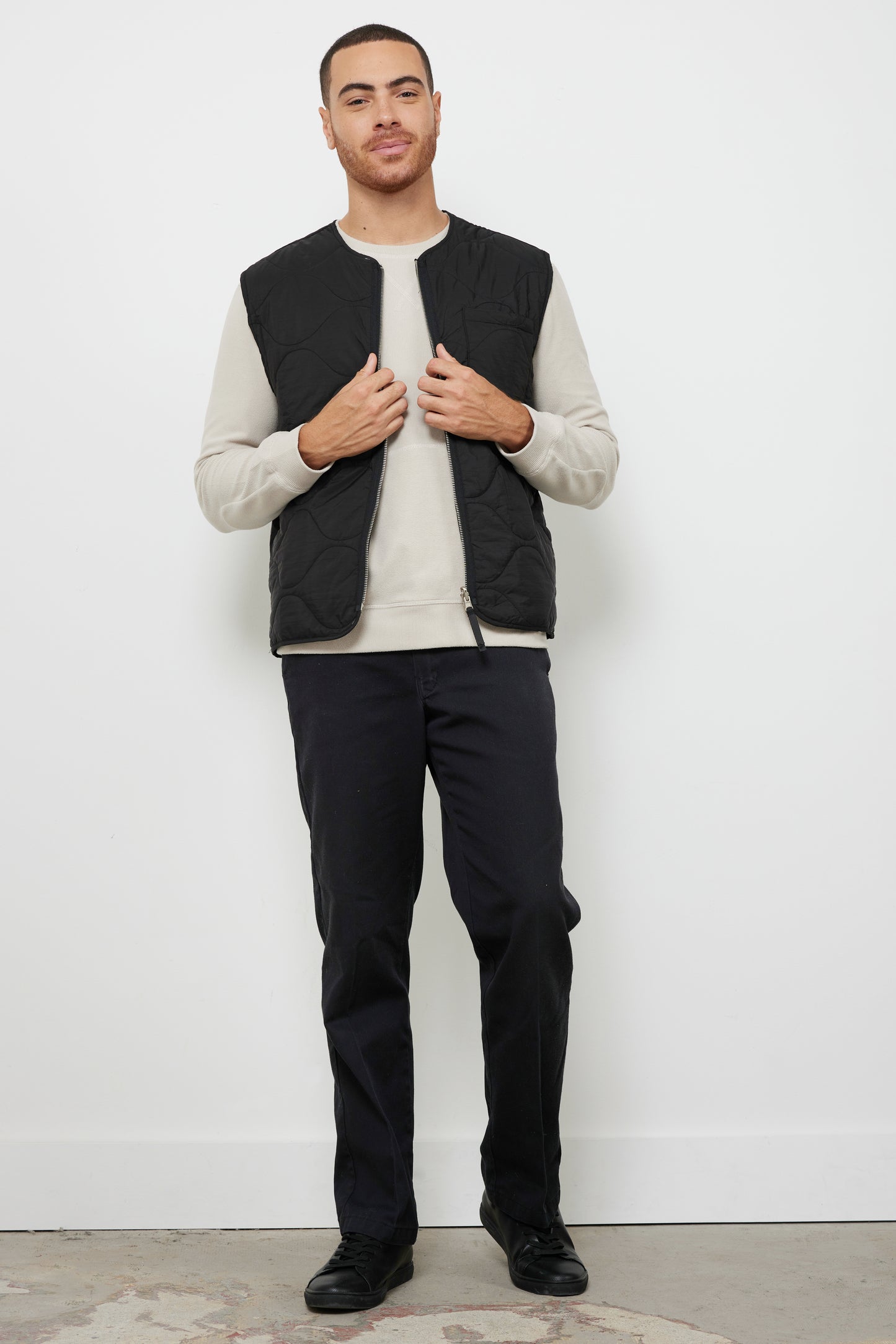 Christopher Men’s Black Vest