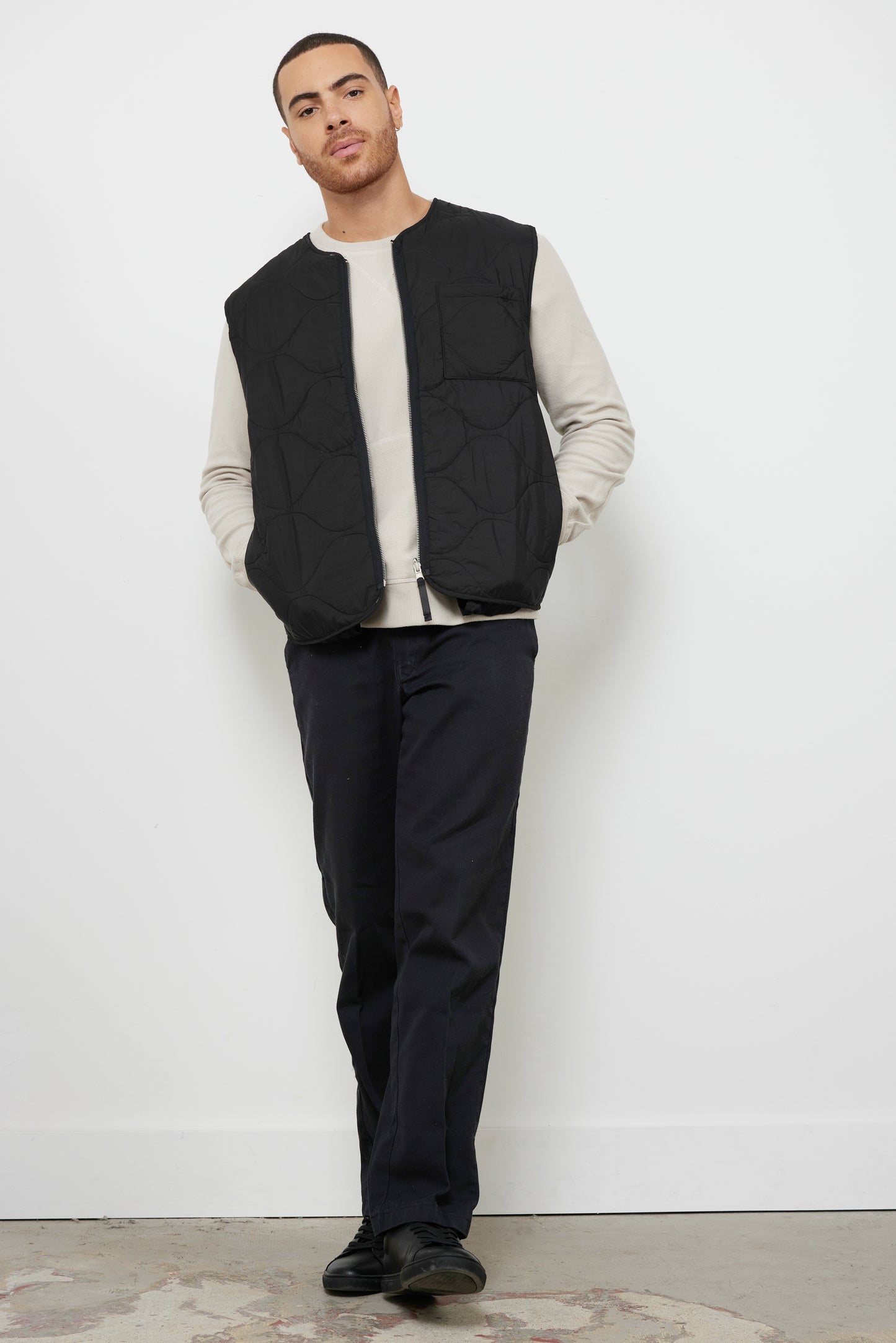 Christopher Men’s Black Vest