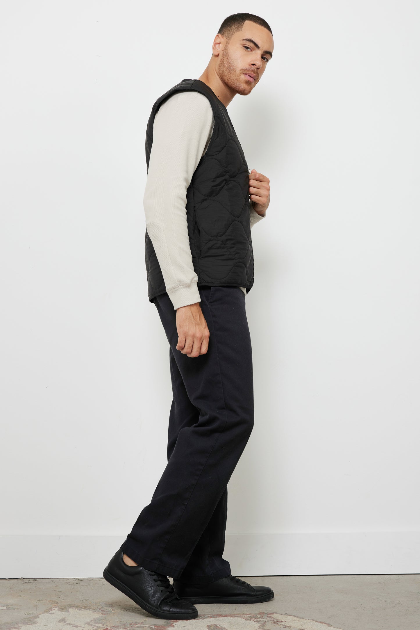Christopher Men’s Black Vest