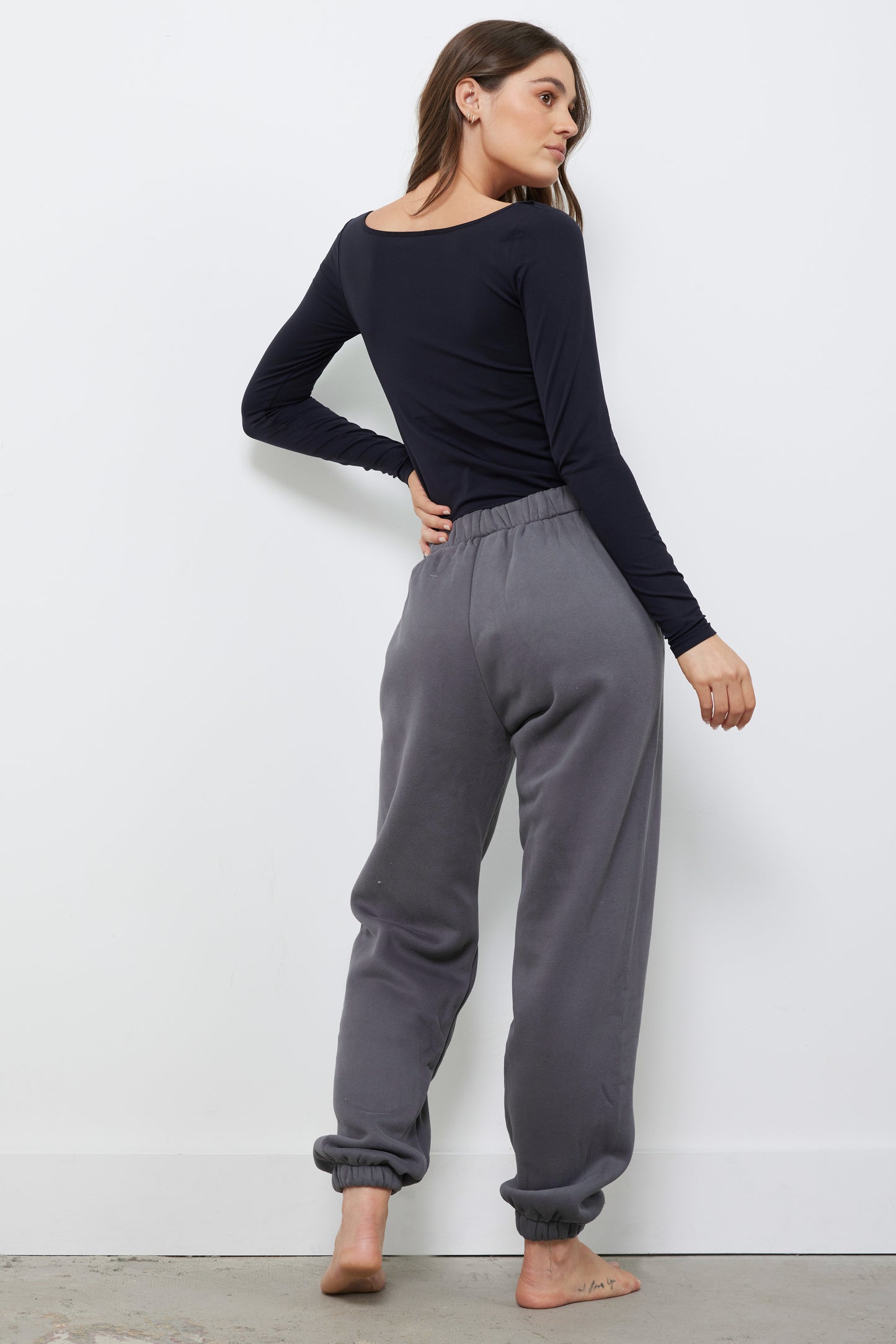 Colby Black Seamless Top