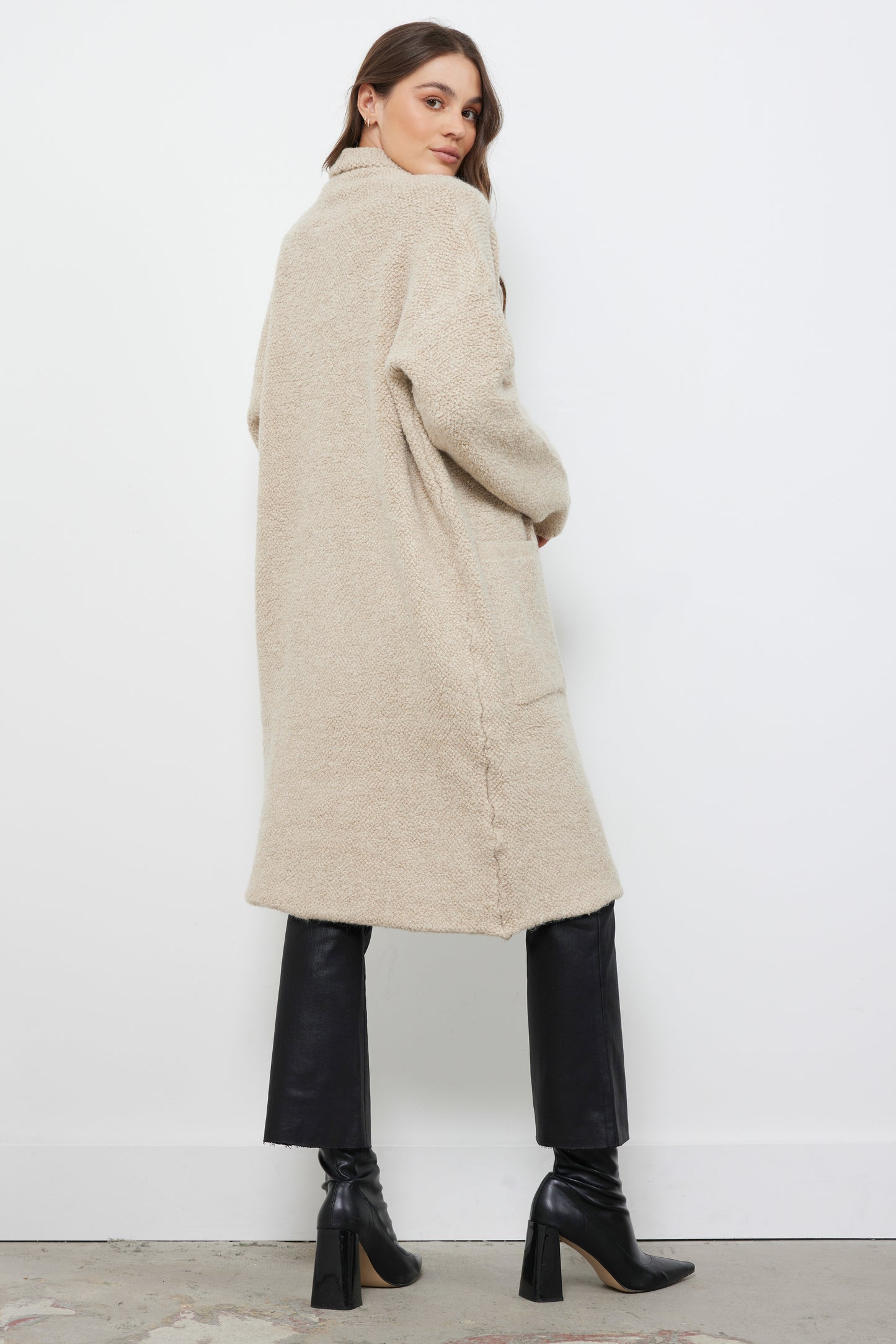 In My Cozy Era Natural Cardigan