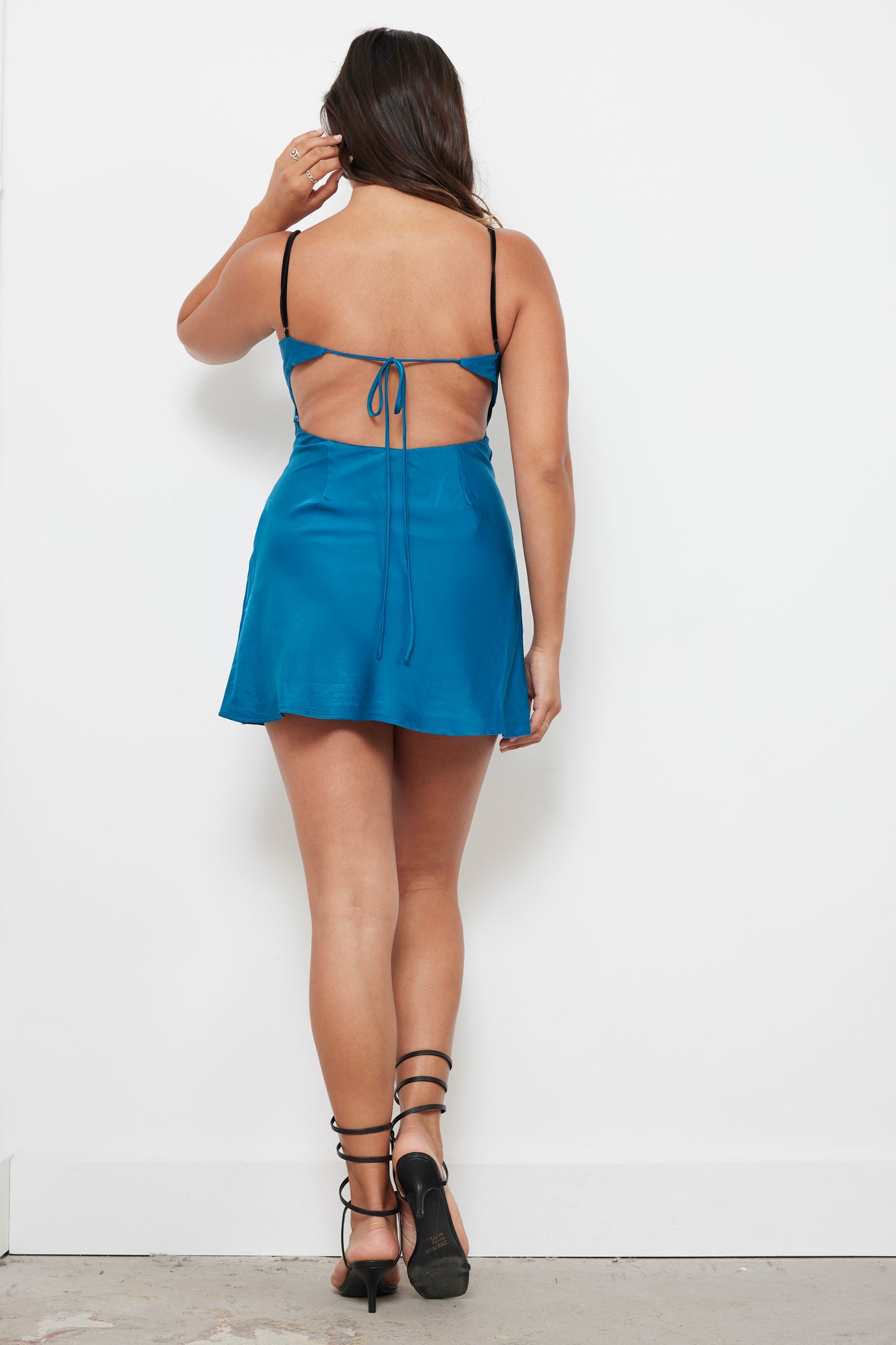 Time Of Our Lives Teal Blue Dress
