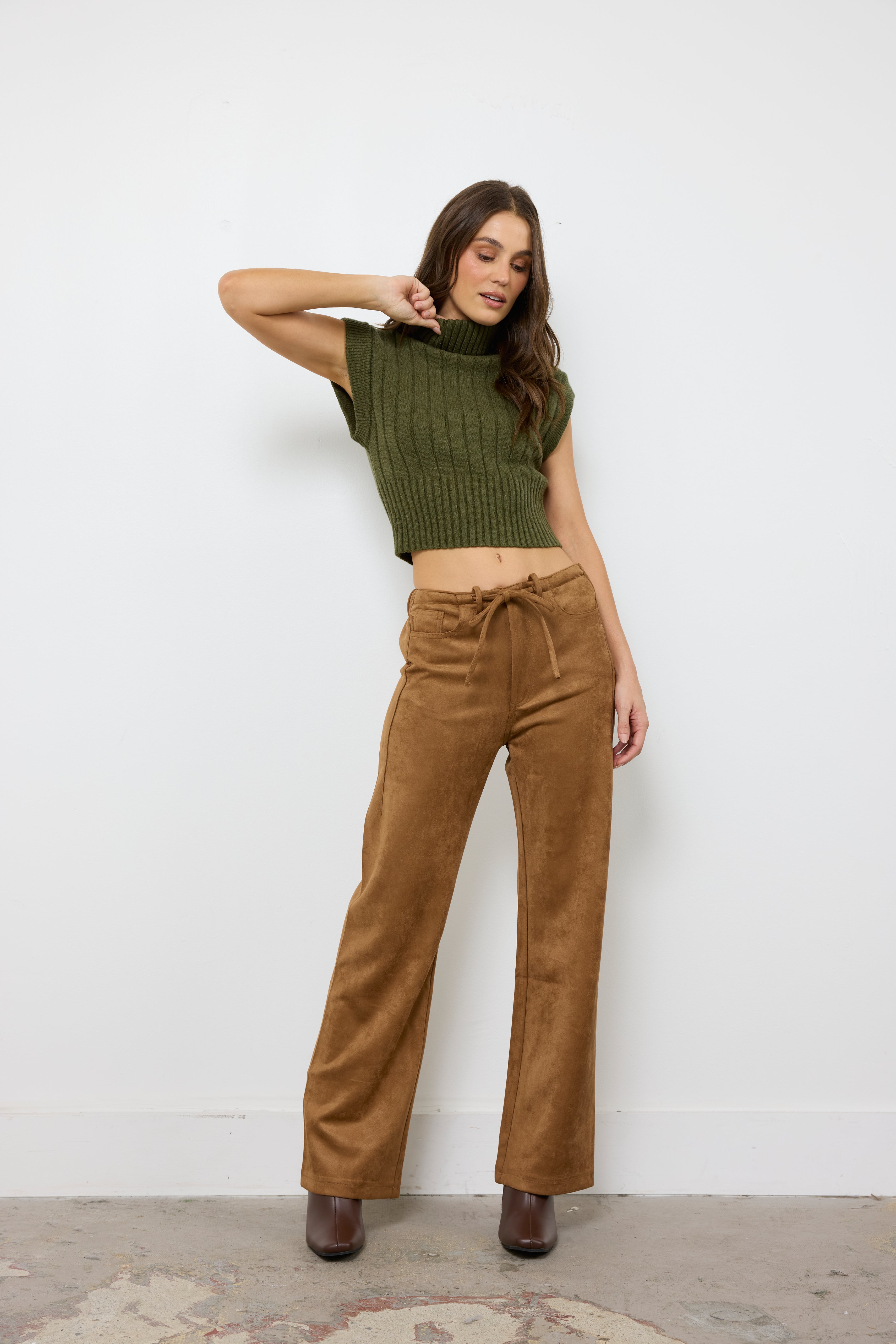 Selma Olive Top