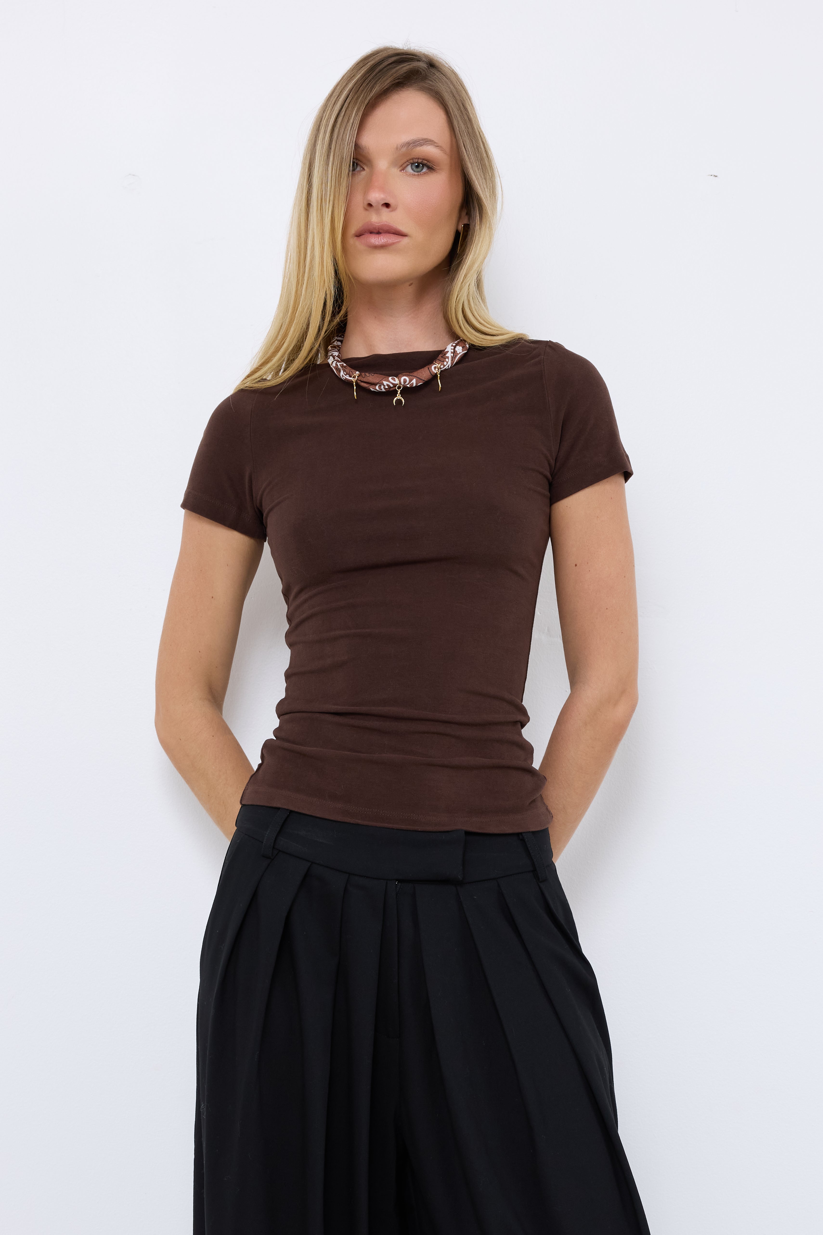 Rock The Boat Brown T-Shirt