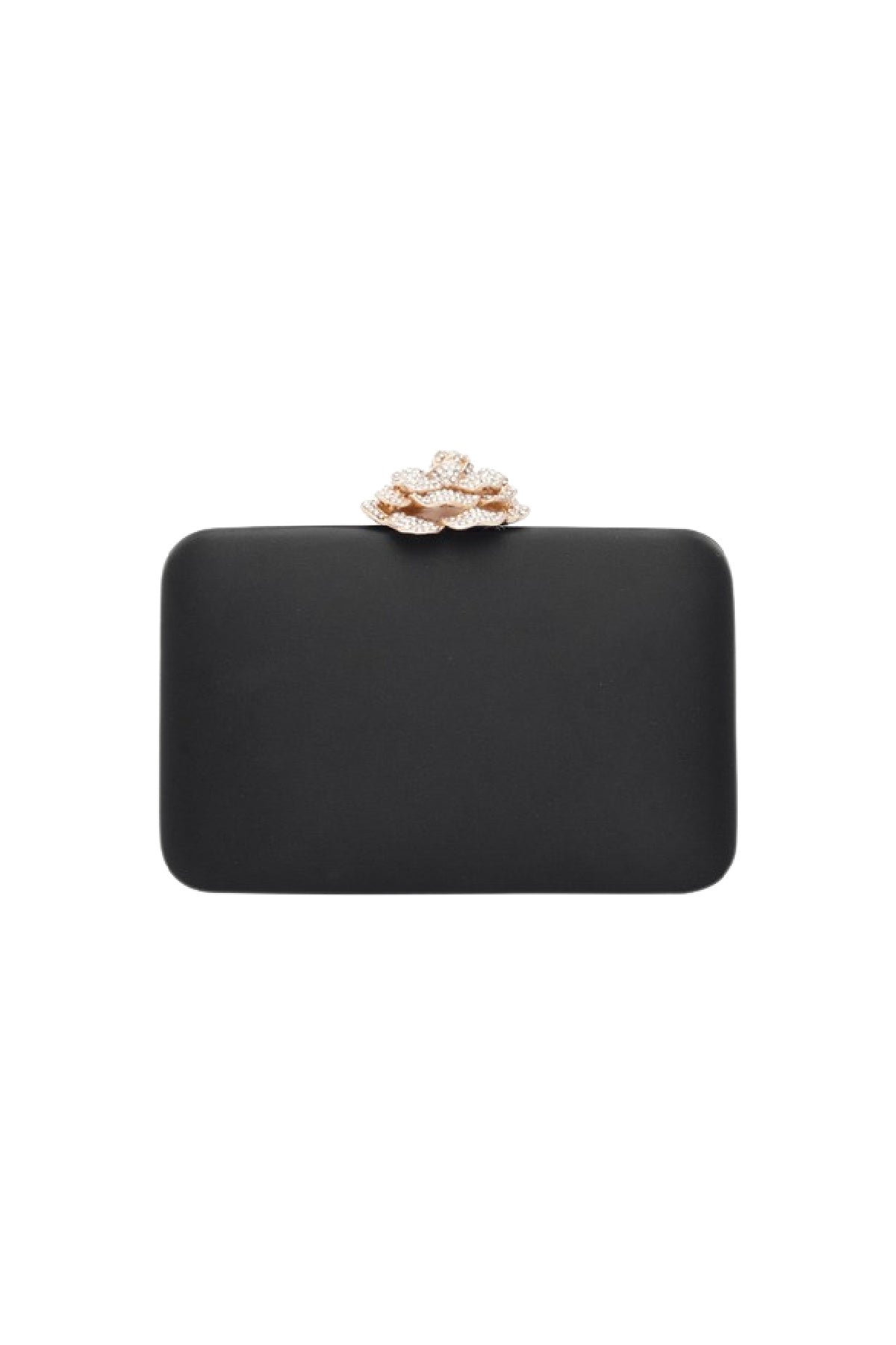 Oh You Fancy Black Clutch