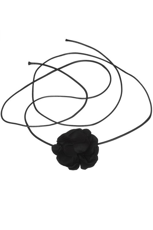 Delilah Black Choker Necklace