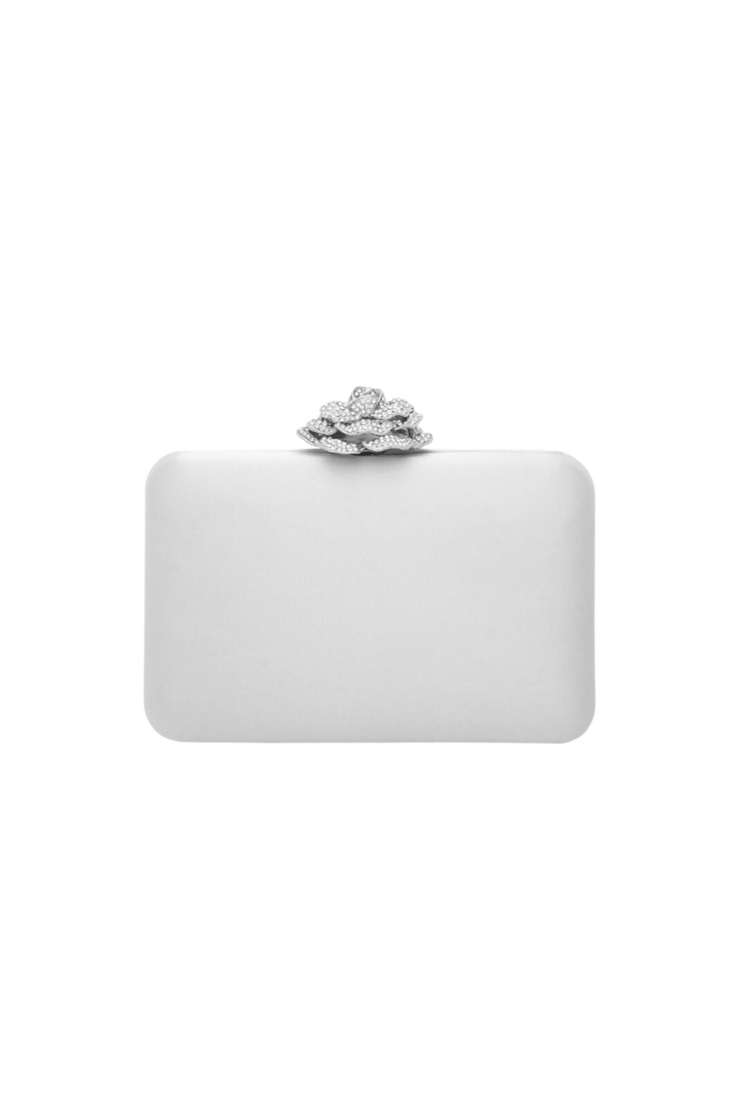 Oh You Fancy Silver Clutch