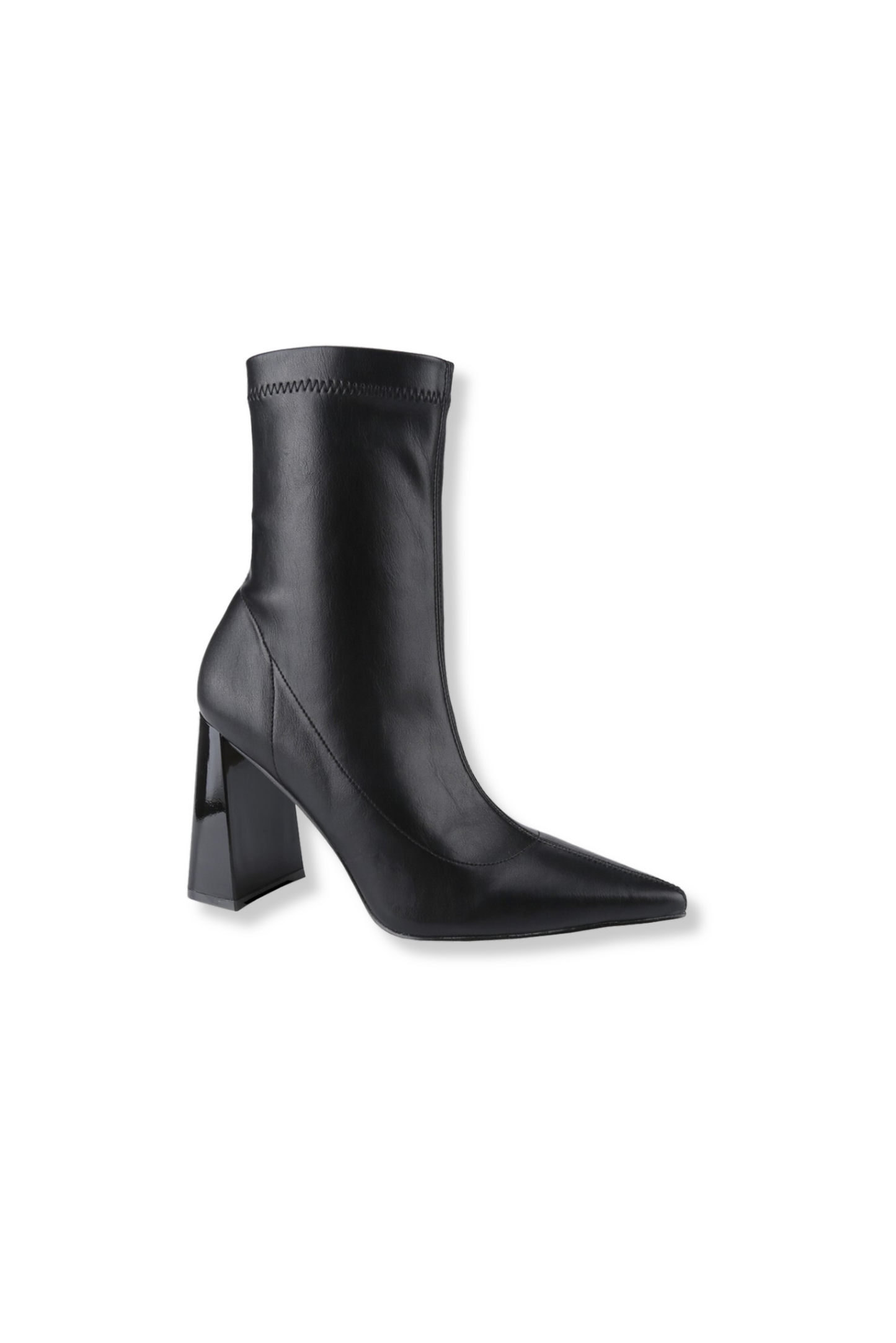 Avery Black Booties