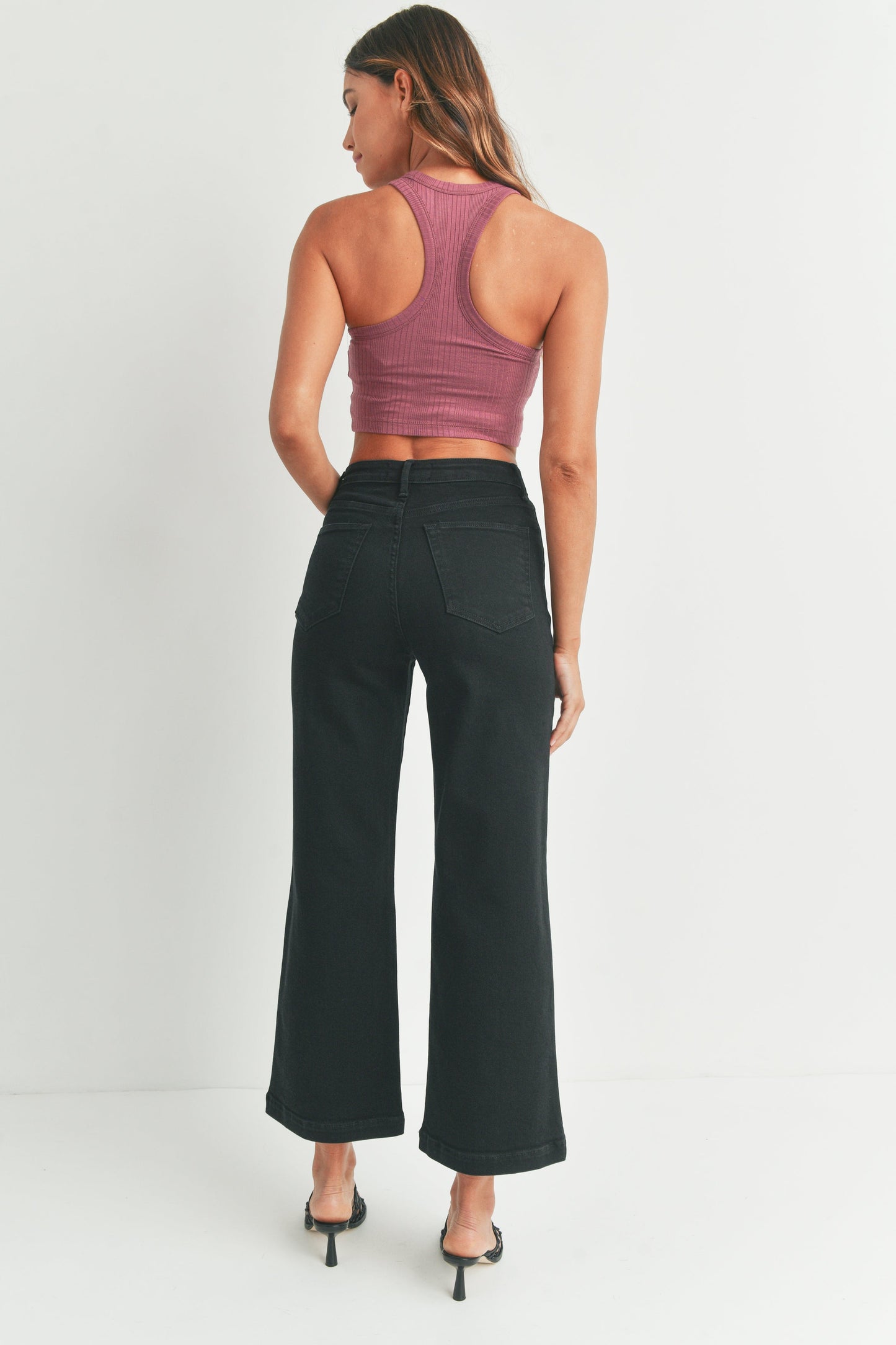 Pocket Dial Black Jeans