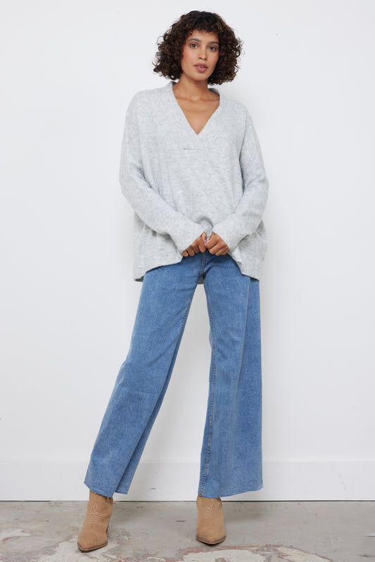 Tillie Silver Knit