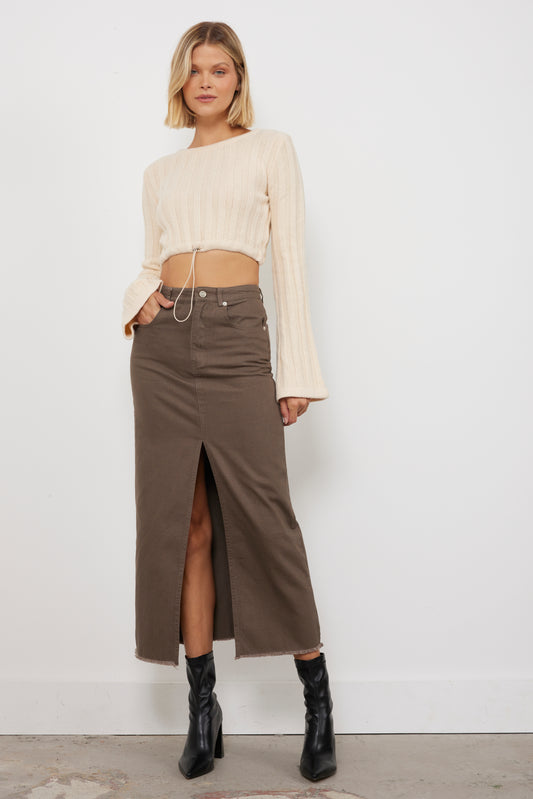 Ember Chestnut Skirt