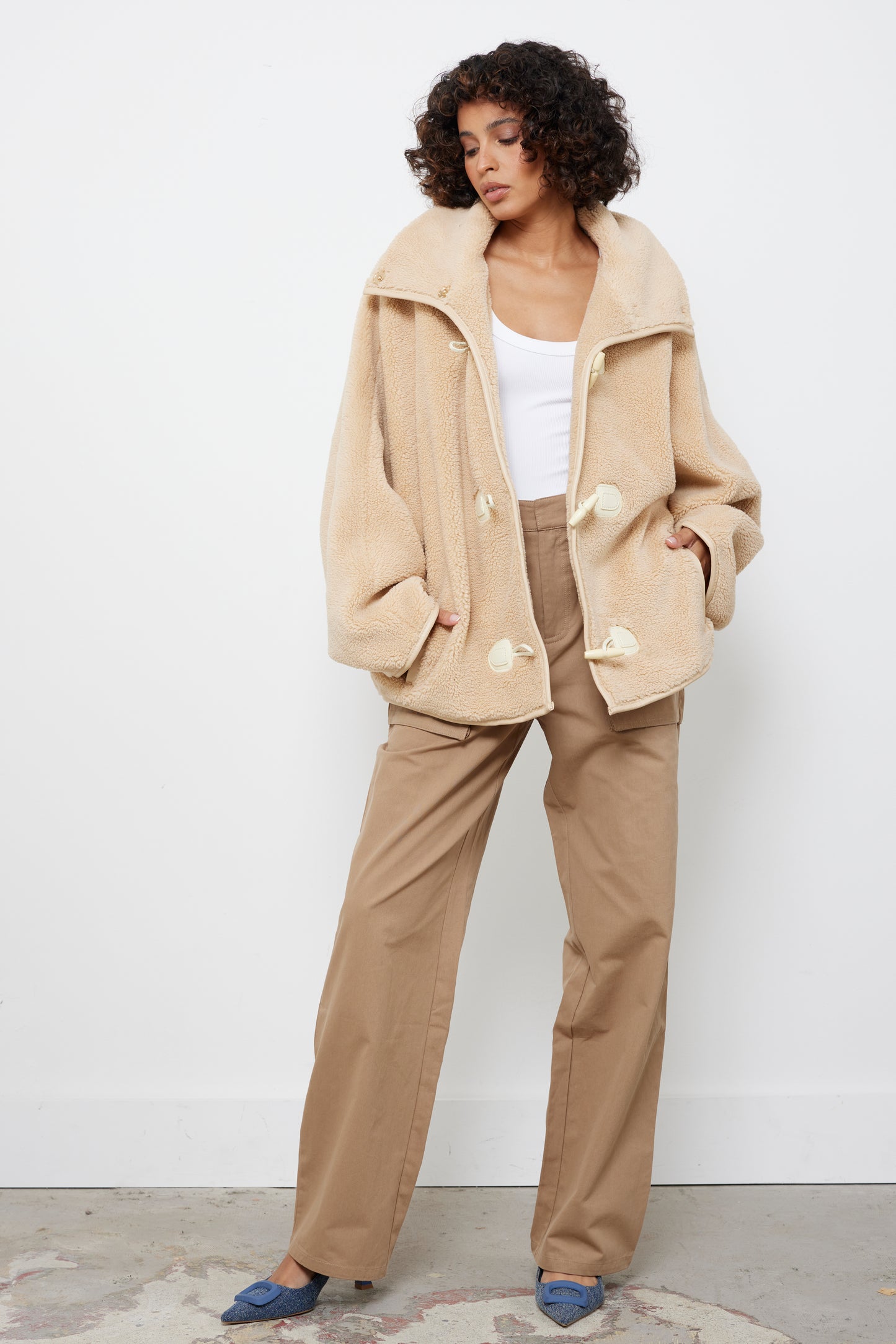 Ted Talk Cream Jacket