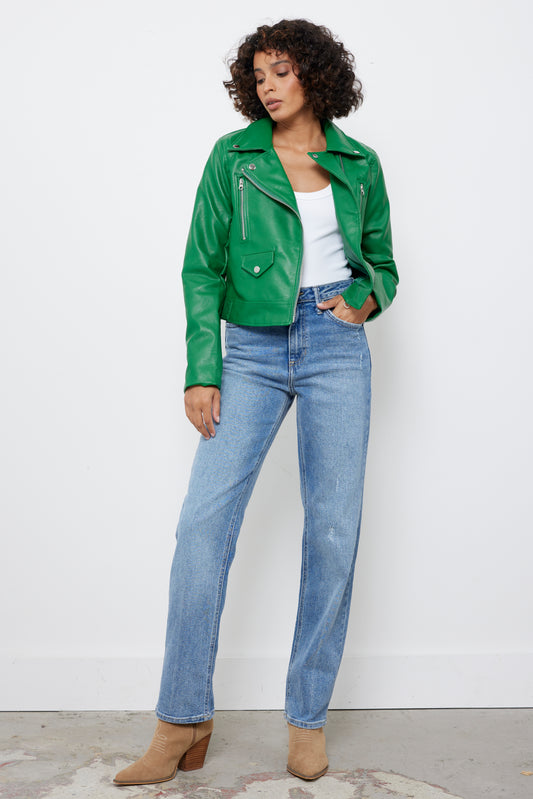 Tell Me About It Kelly Green Jacket