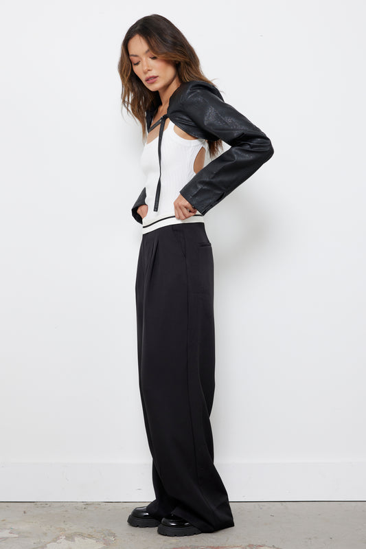 Bad To The Bone Bolero Top