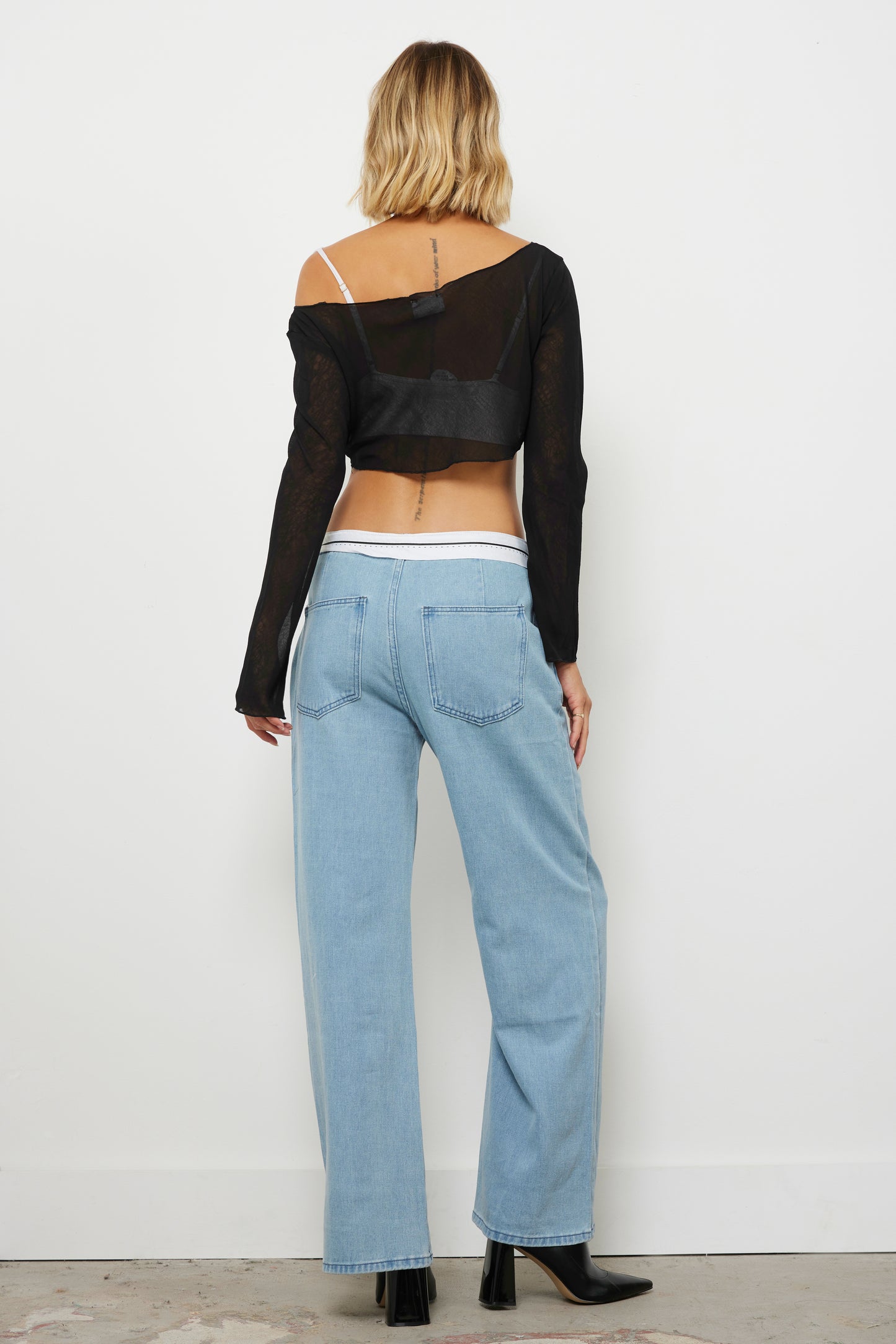 Watch Them Fold Medium Denim Pants