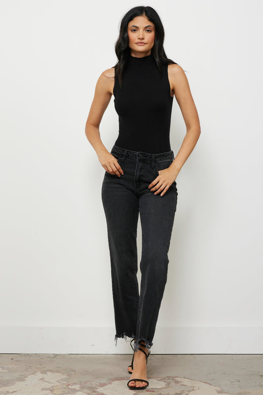 Anything Is Possible Black Bodysuit (FINALSALE)