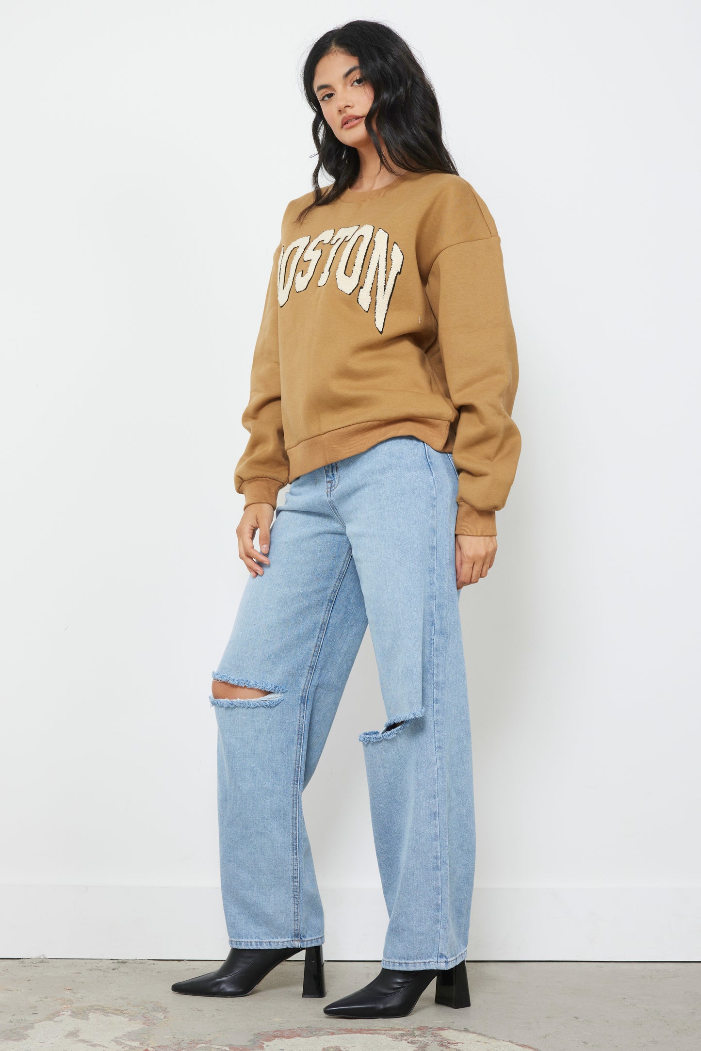 If You Can Make It There Straw Sweatshirt