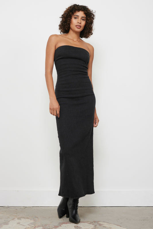 Bailey Black Denim Dress