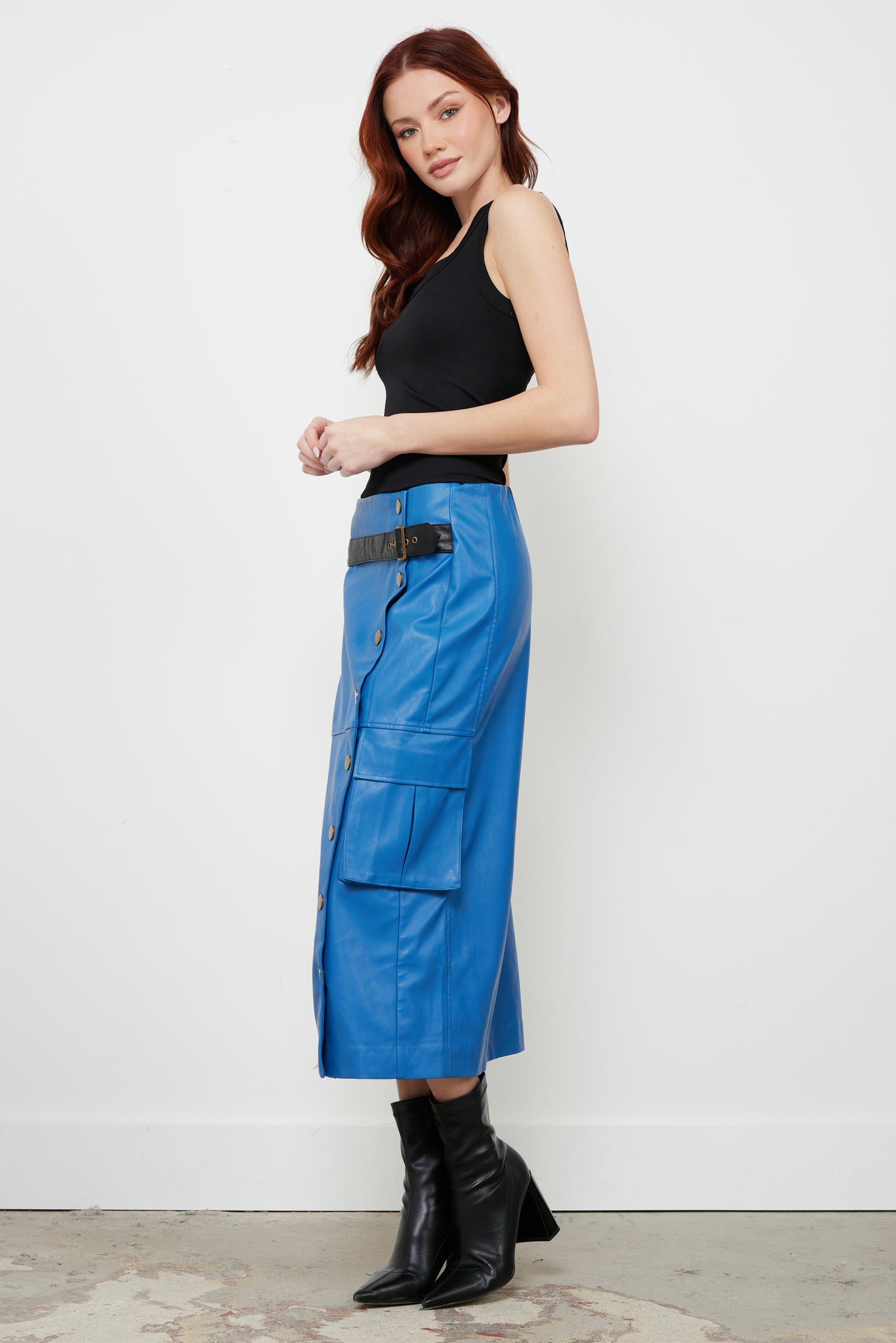 Olive Oyl Royal Blue Skirt