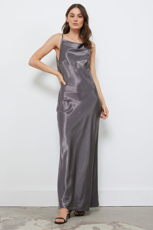 Fast Track Gunmetal Dress