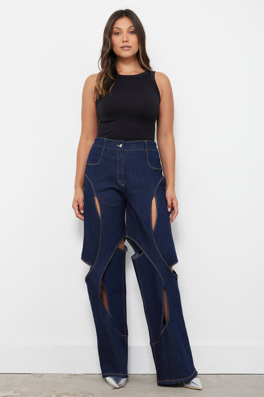 Break Your Heart Denim Pants