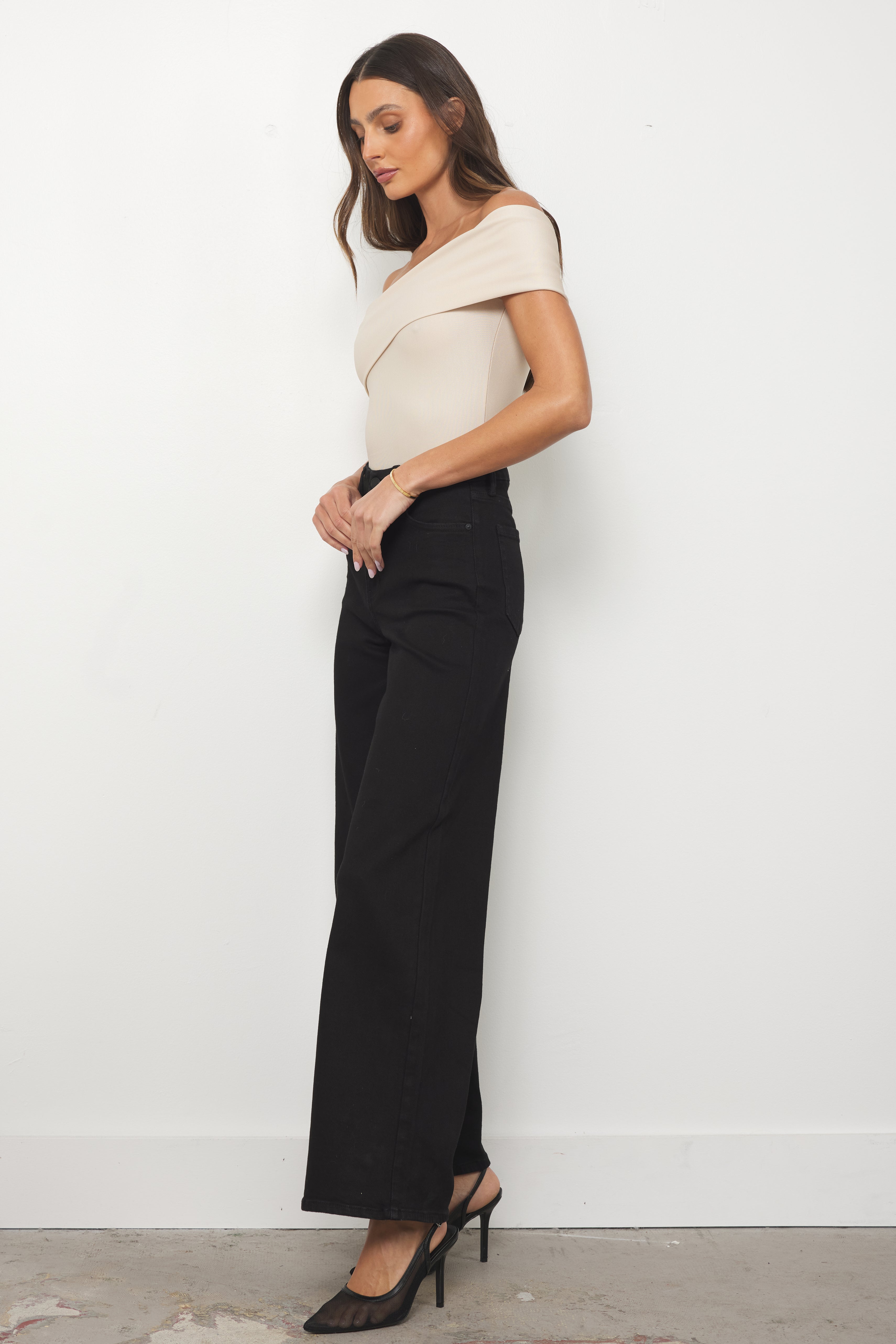 Salem Black Denim Jeans