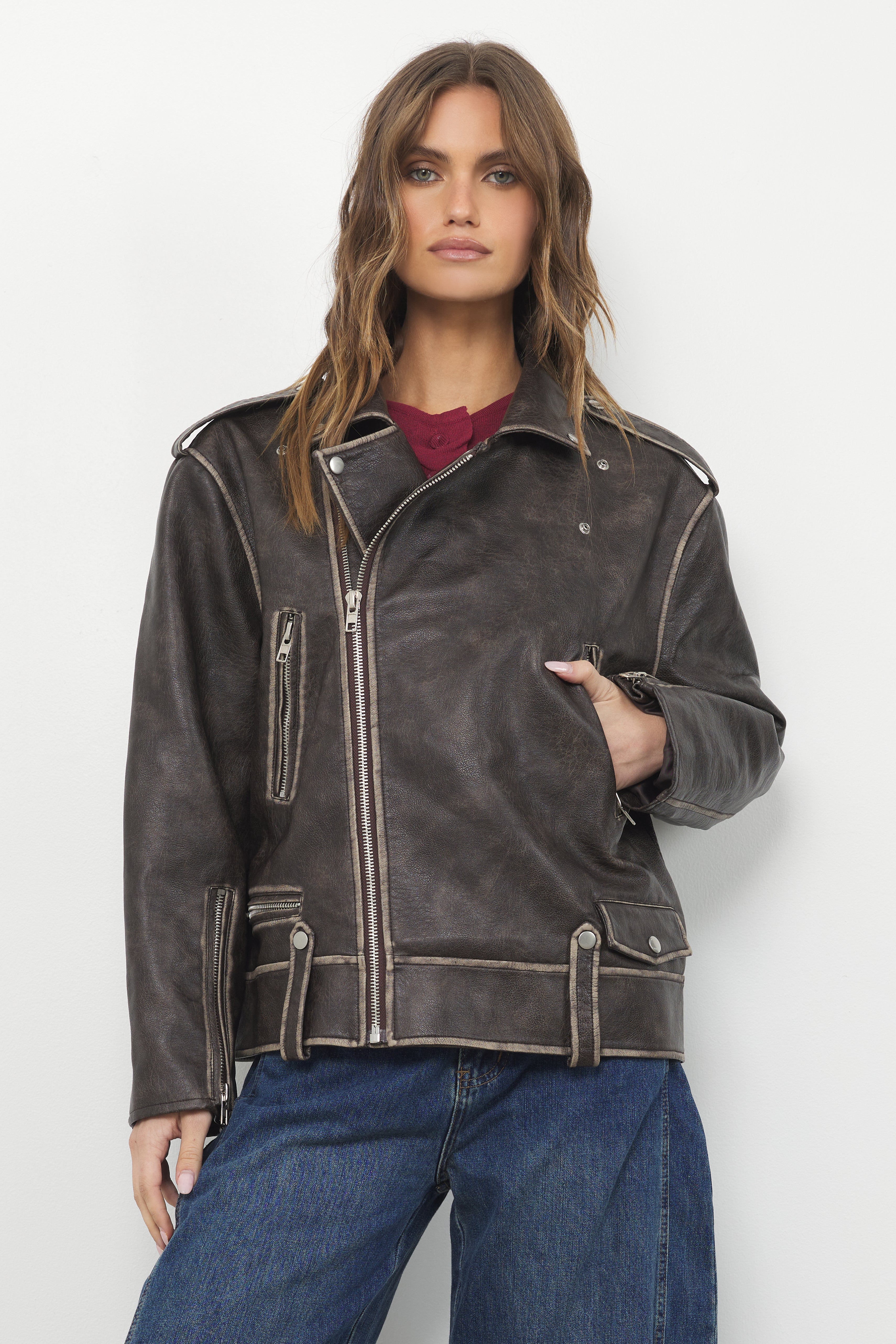 Rest Of Our Lives Dark Brown Jacket