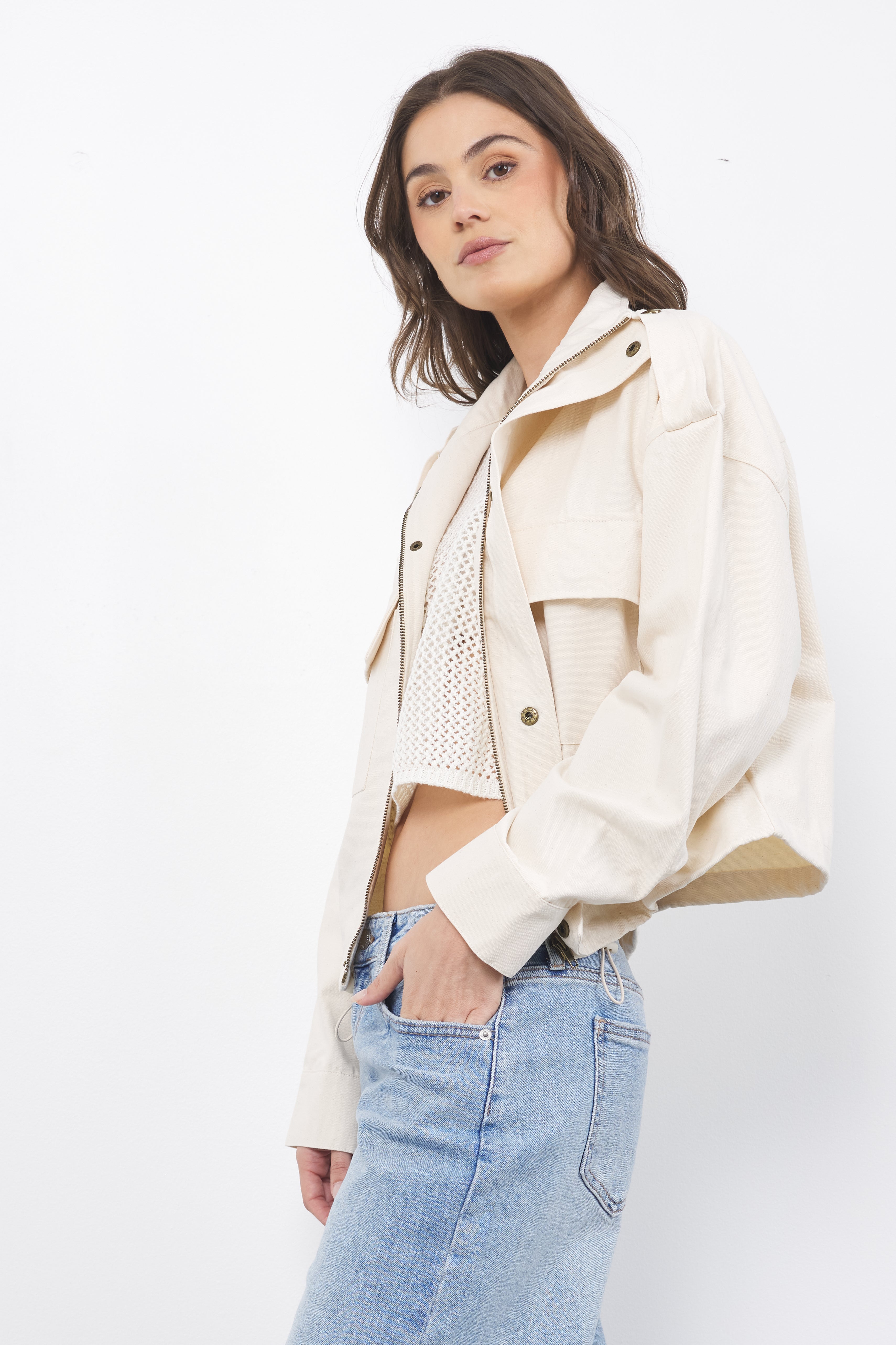 Party’s Over Oatmeal Jacket
