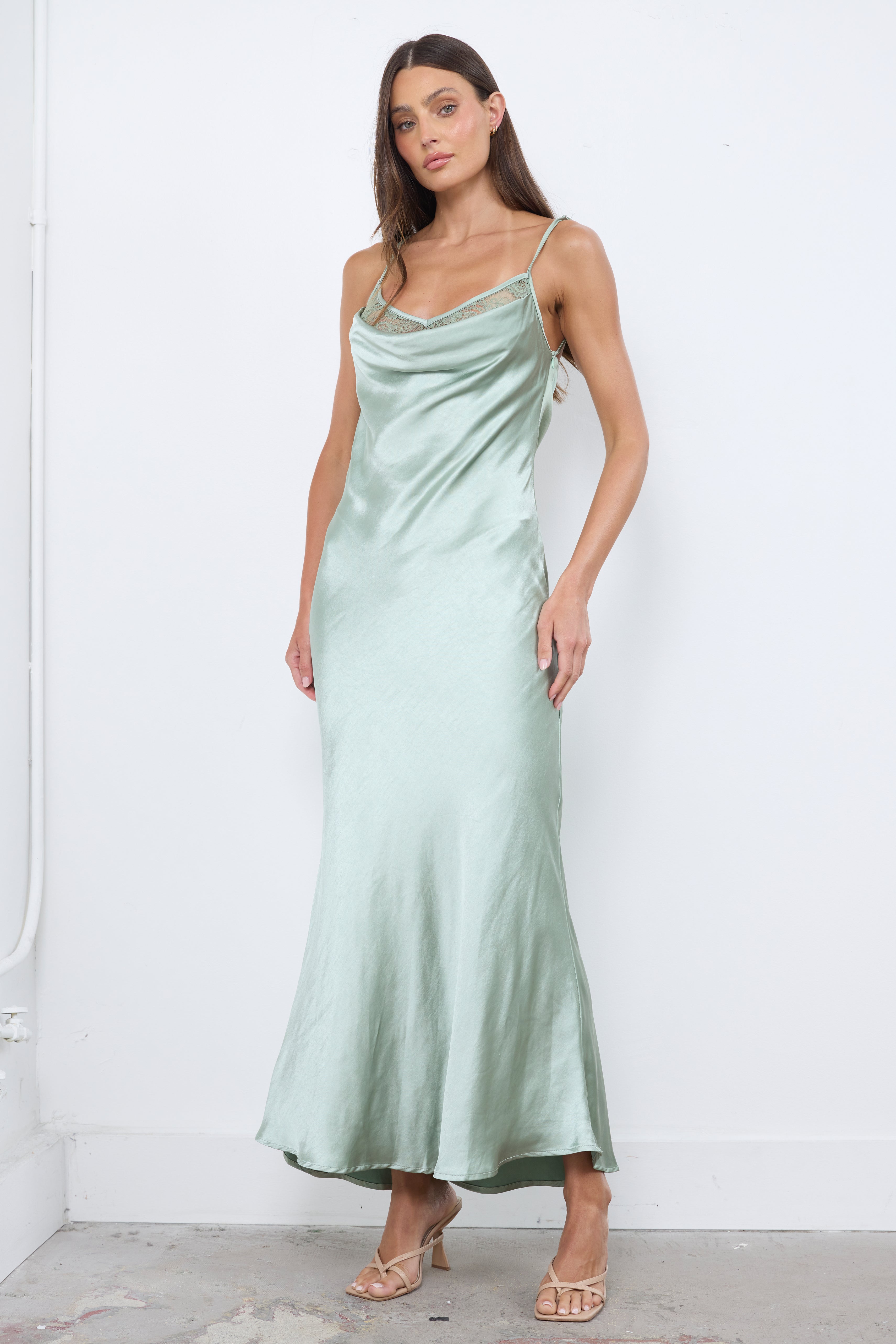 Lovely To Meet You Sage Dress