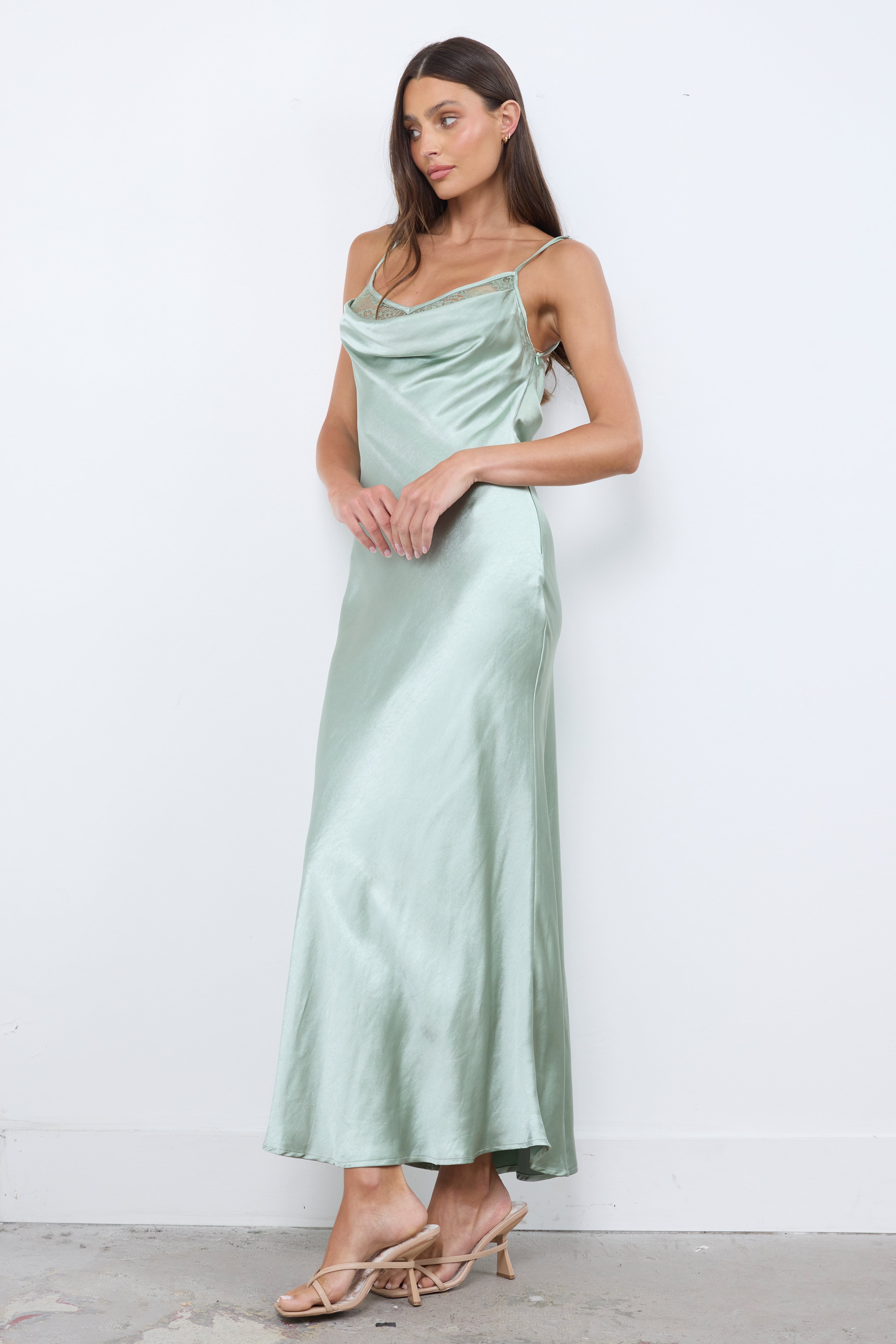 Lovely To Meet You Sage Dress