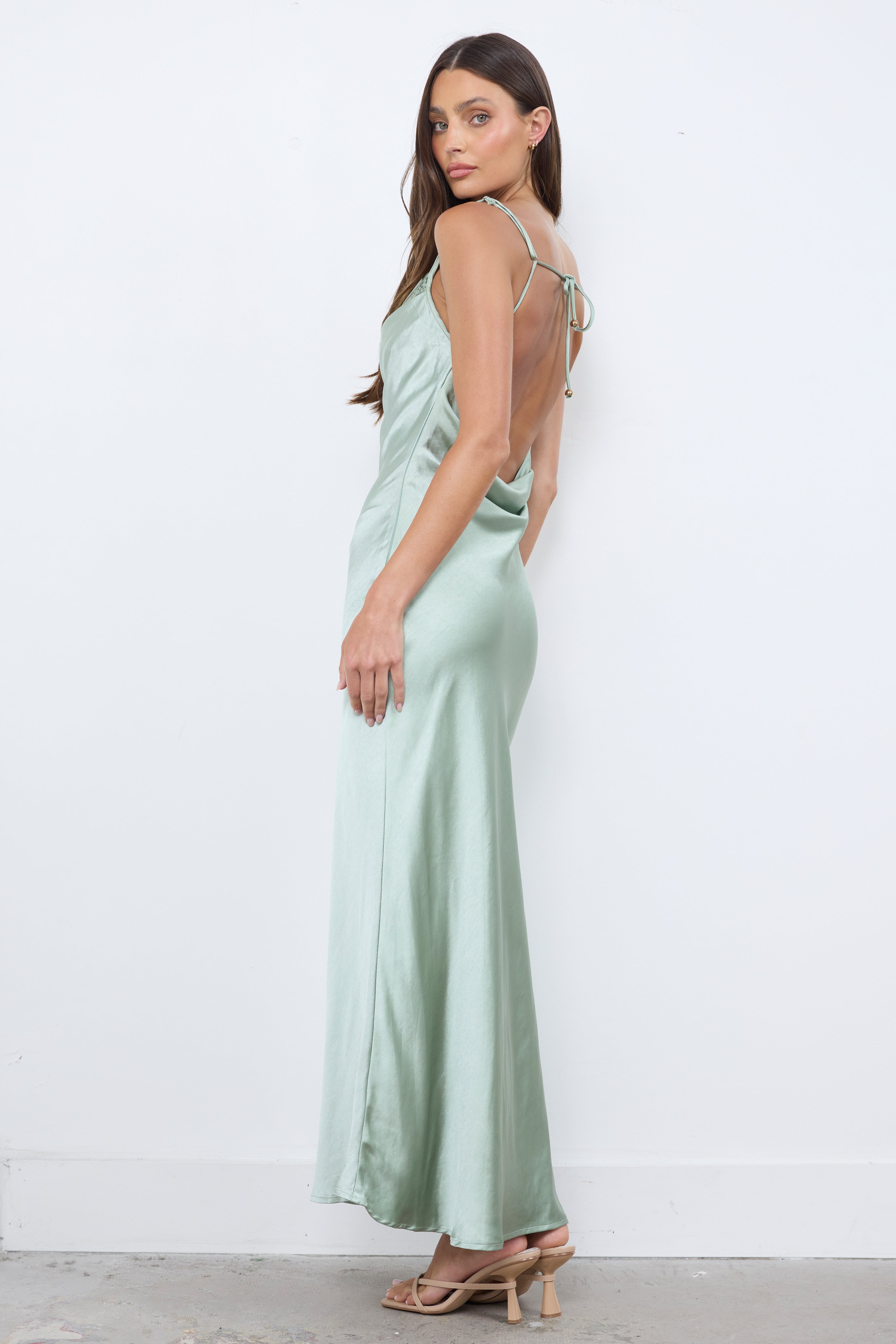 Lovely To Meet You Sage Dress