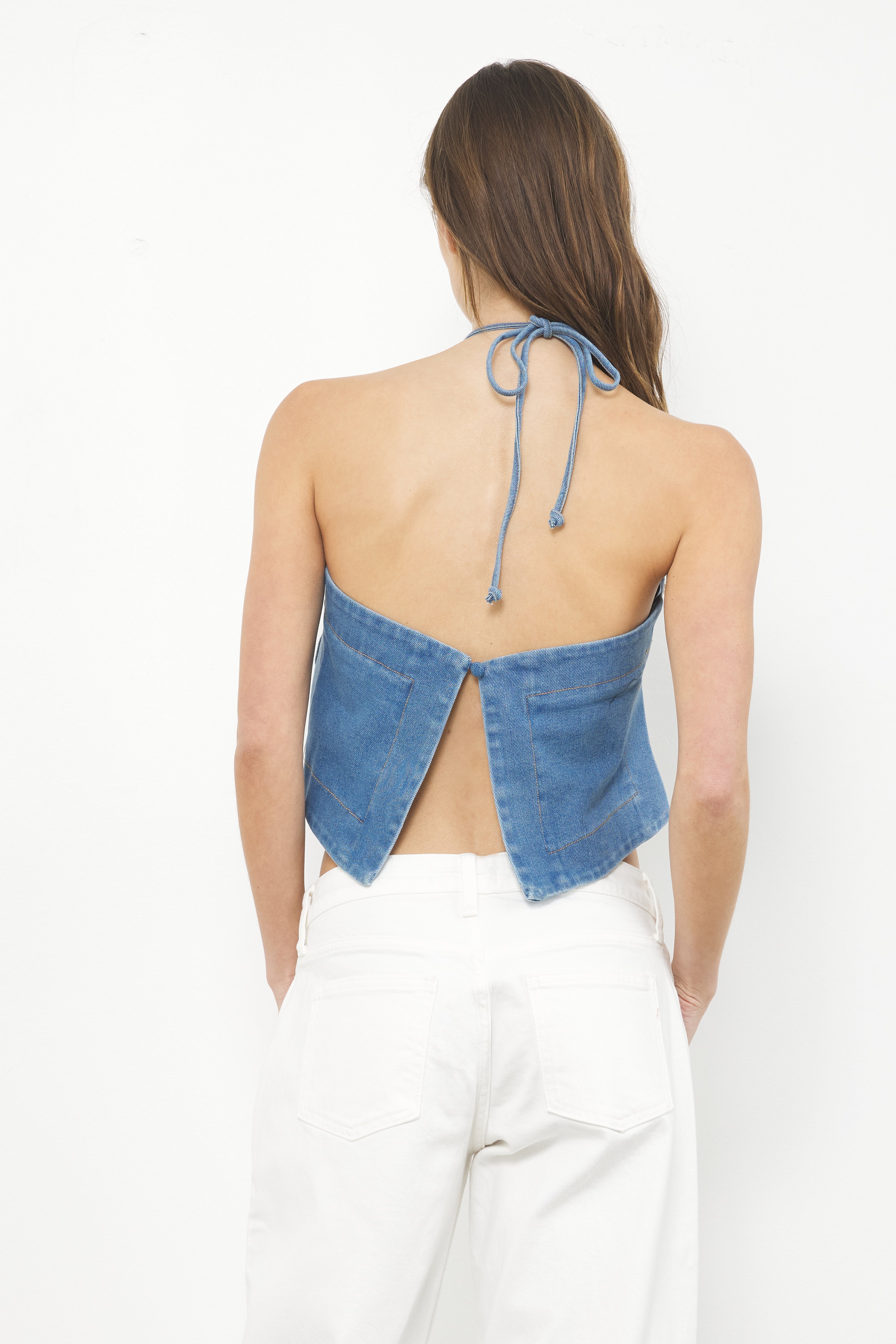 Amory Denim Top