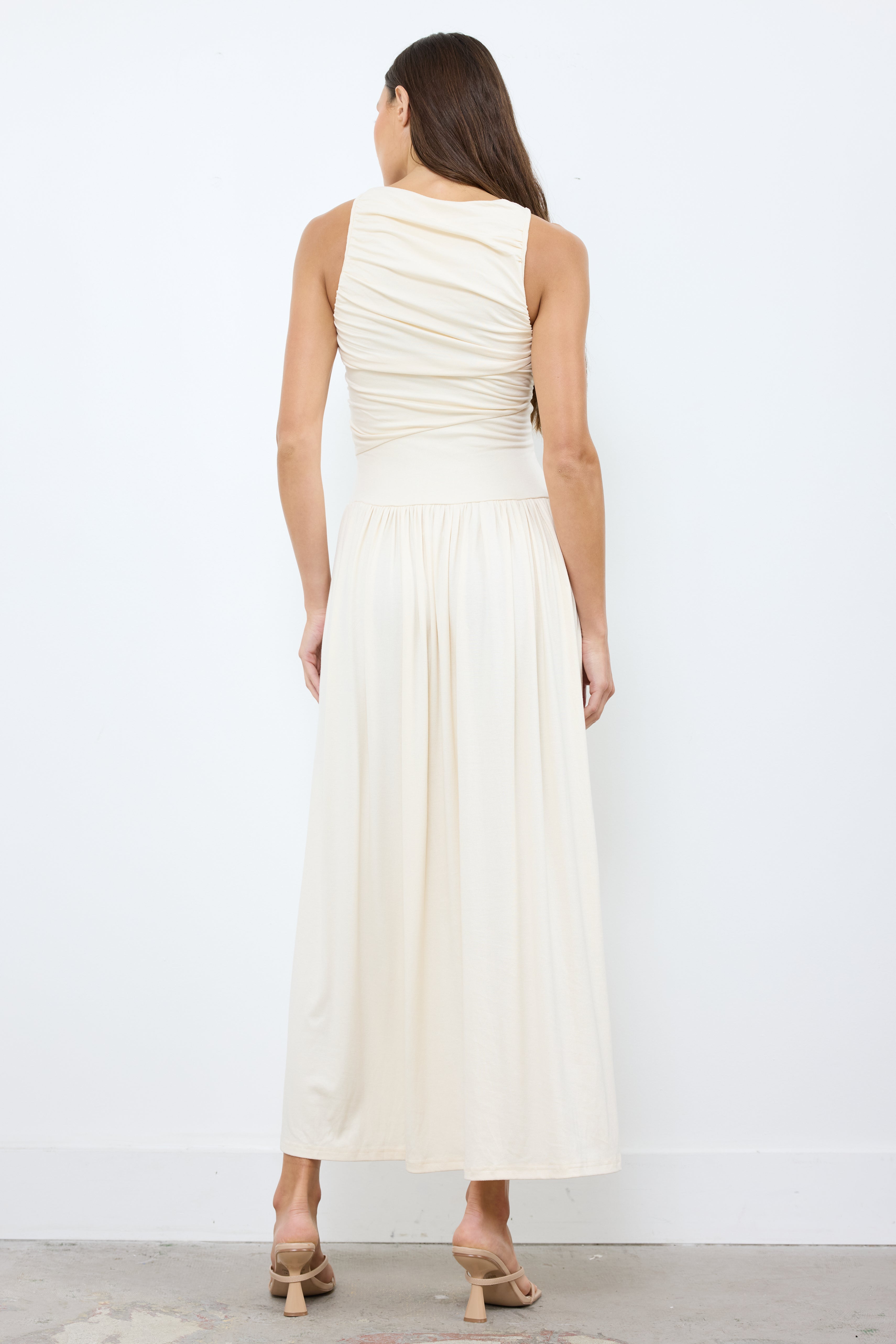 Leni Cream Dress