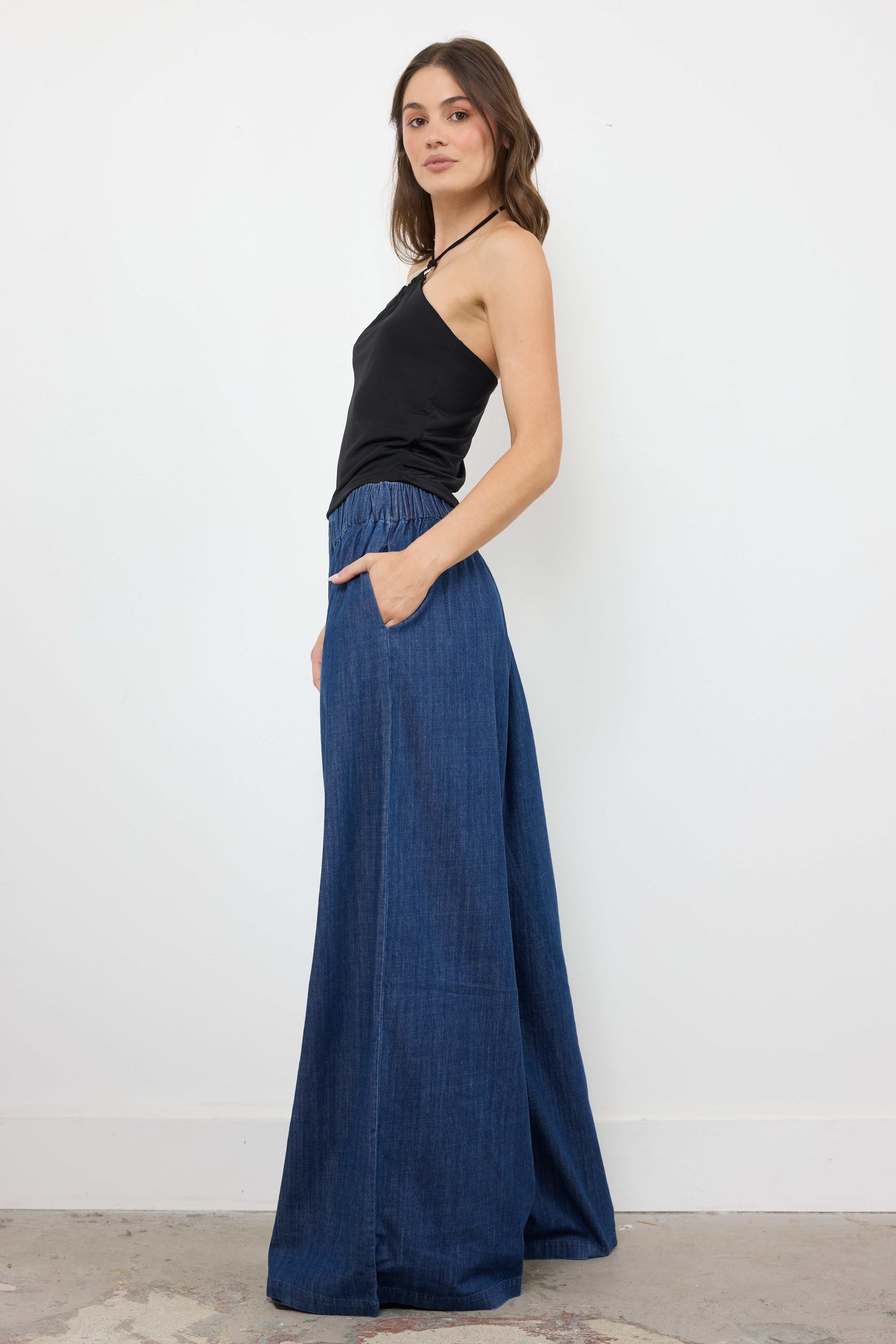 Free Falling Denim Pants