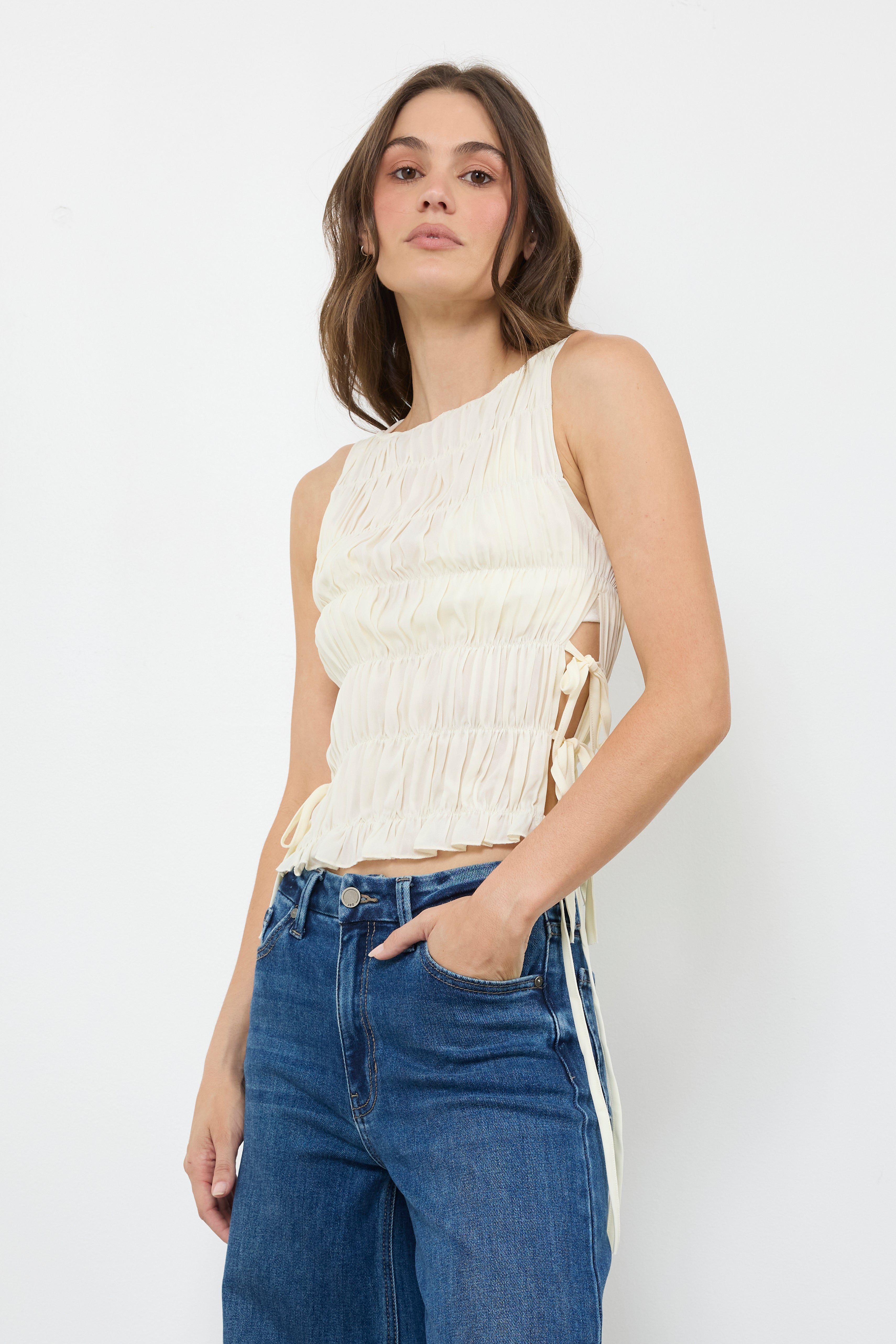 Margot Ivory Top