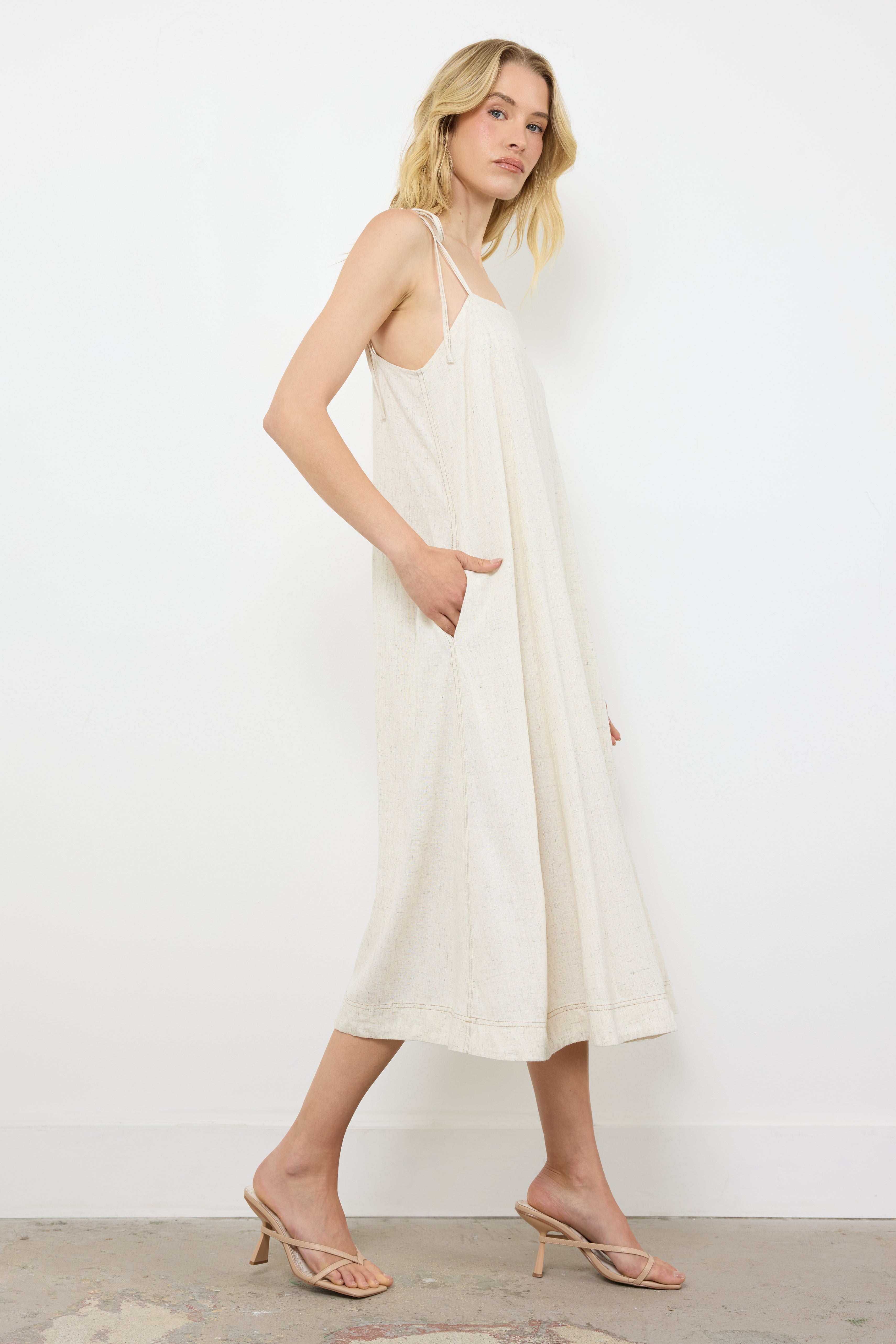 Tend To My Garden Natural Dress
