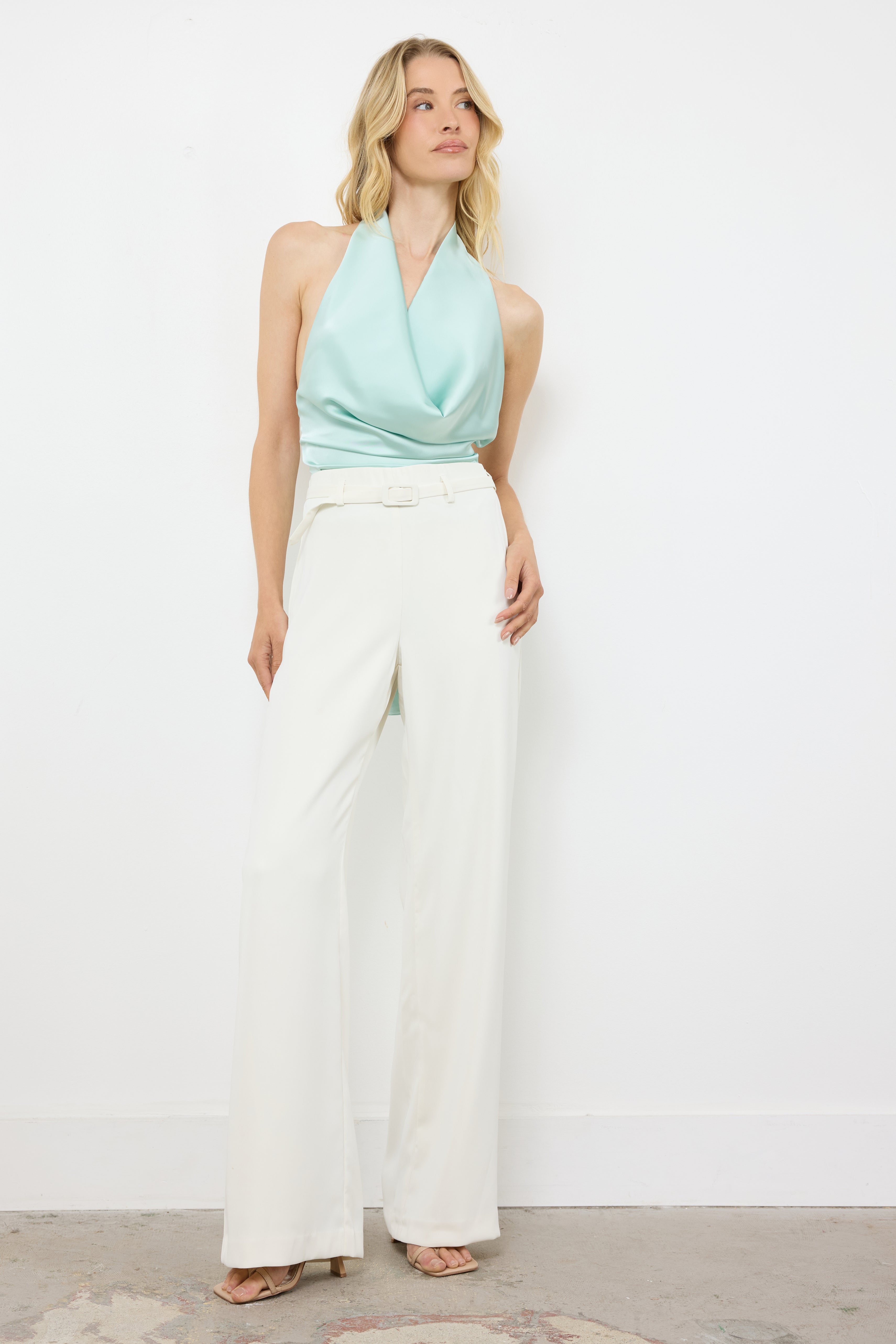 Lounging Is Life Cream Pants