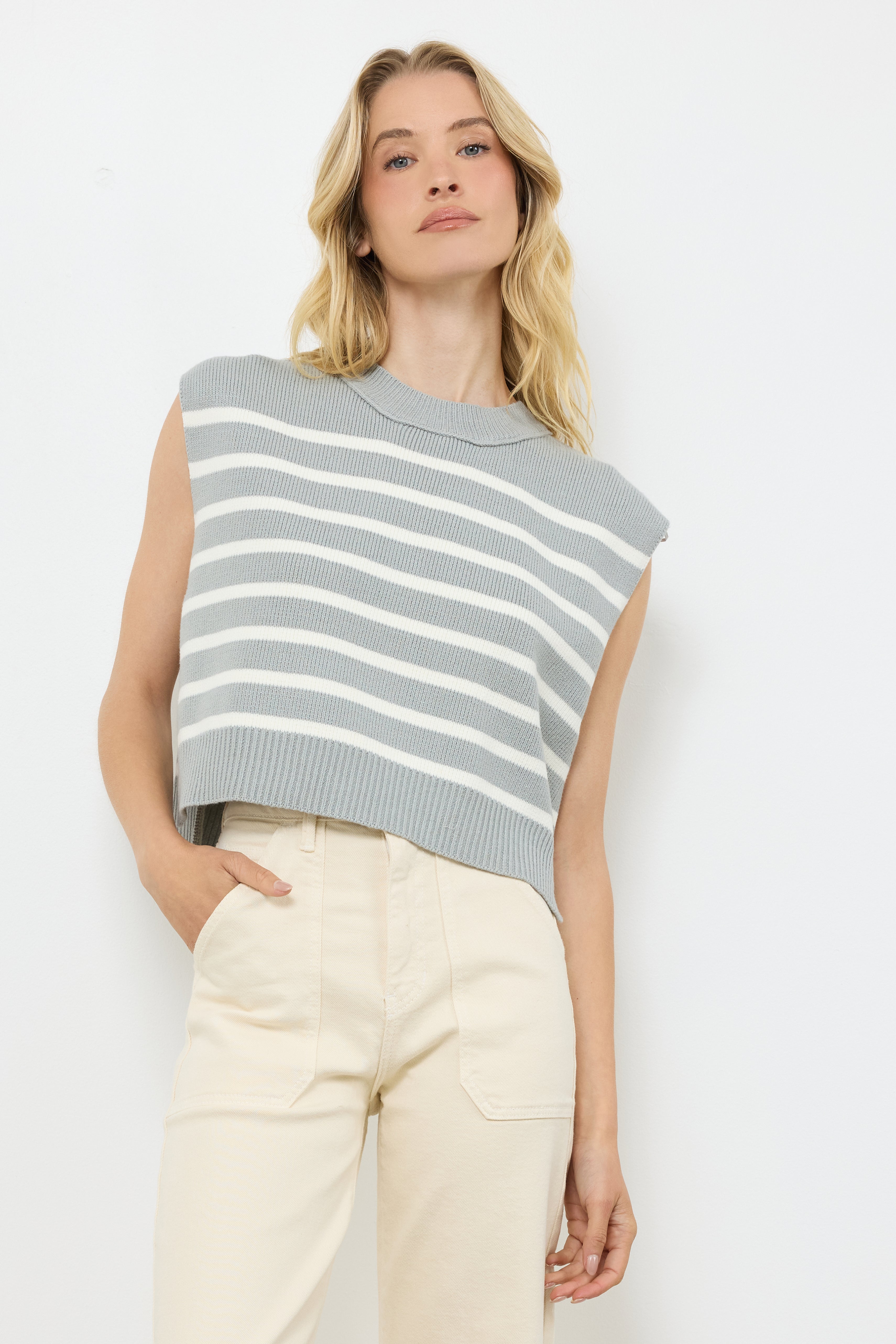 Bria Mist Knit Top